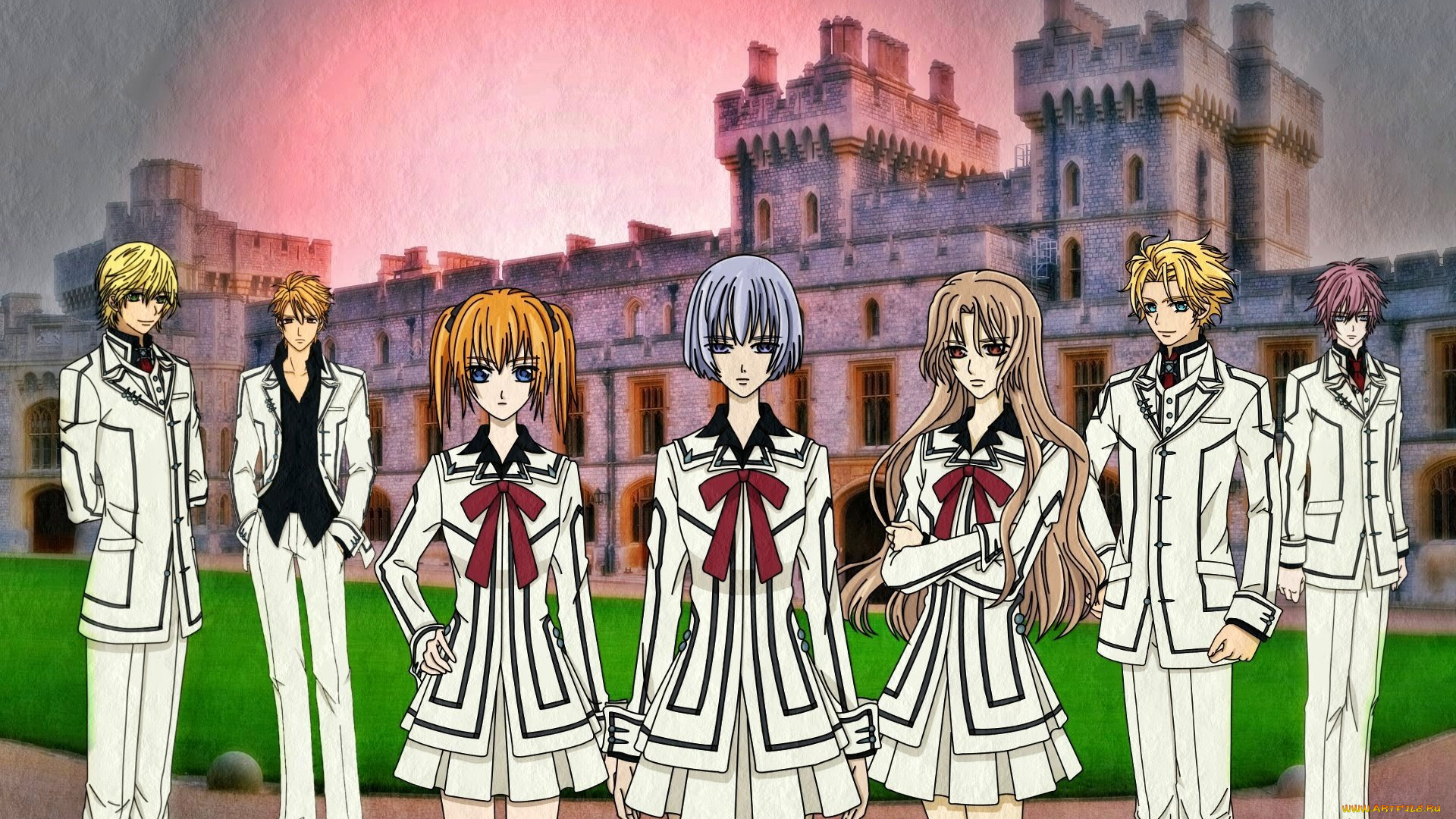 аниме, vampire, knight, vampire, knight