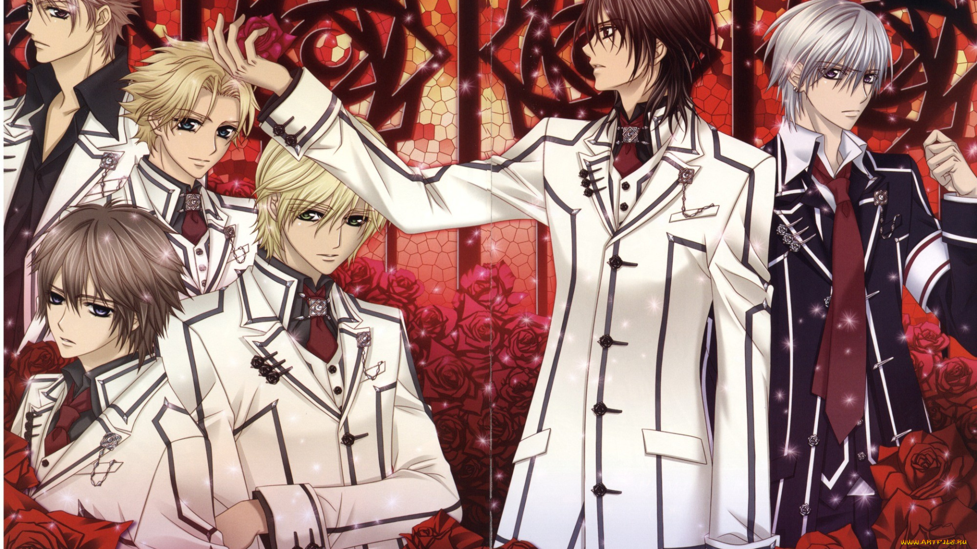 аниме, vampire, knight, vampire, knight