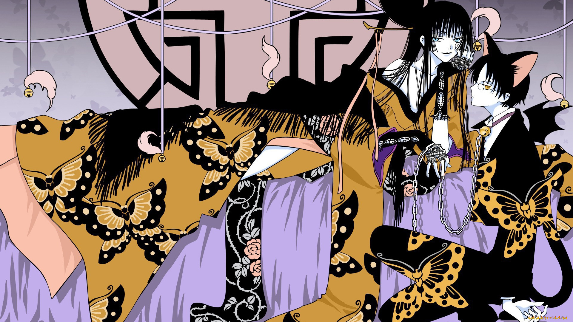 аниме, xxxholic, персонажи