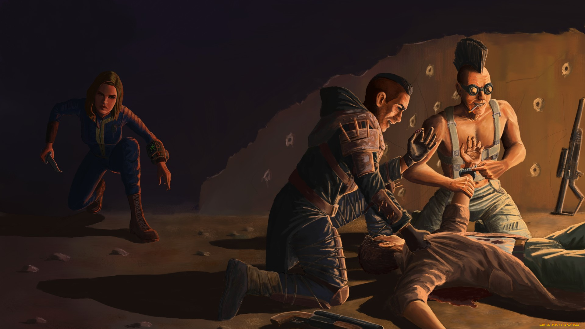 fallout, 4, видео, игры, персонажи