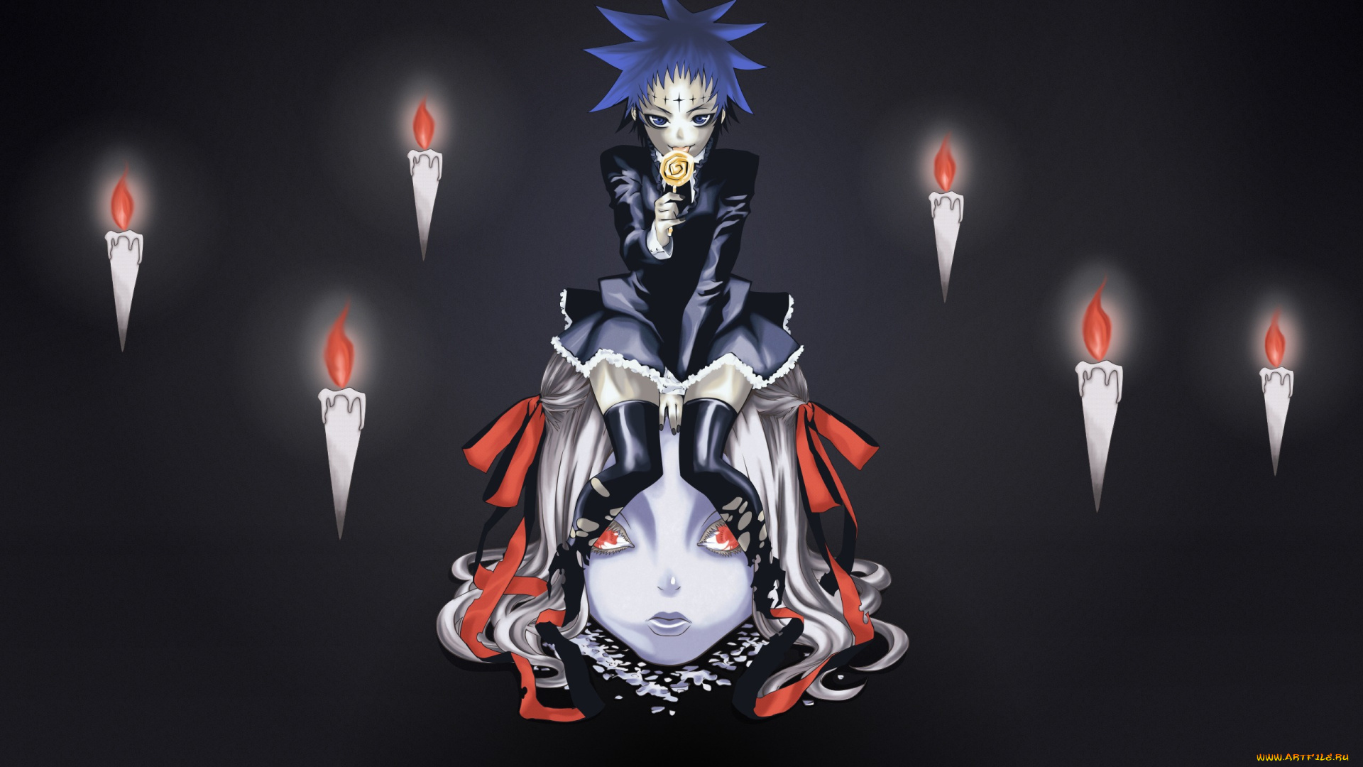 gray-man, аниме, , gray-man, девушка, фон, взгляд