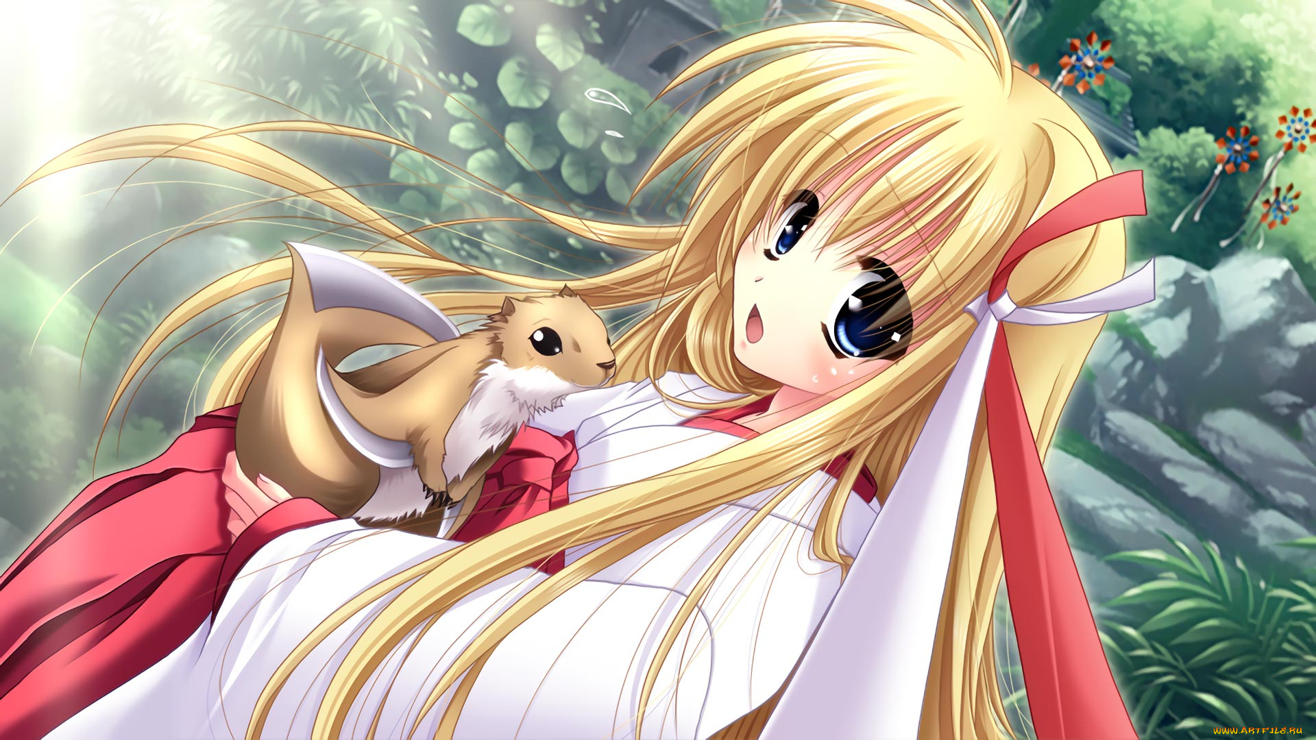 kagura, douchuuki, аниме, unknown, , другое, фон, взгляд, девушка