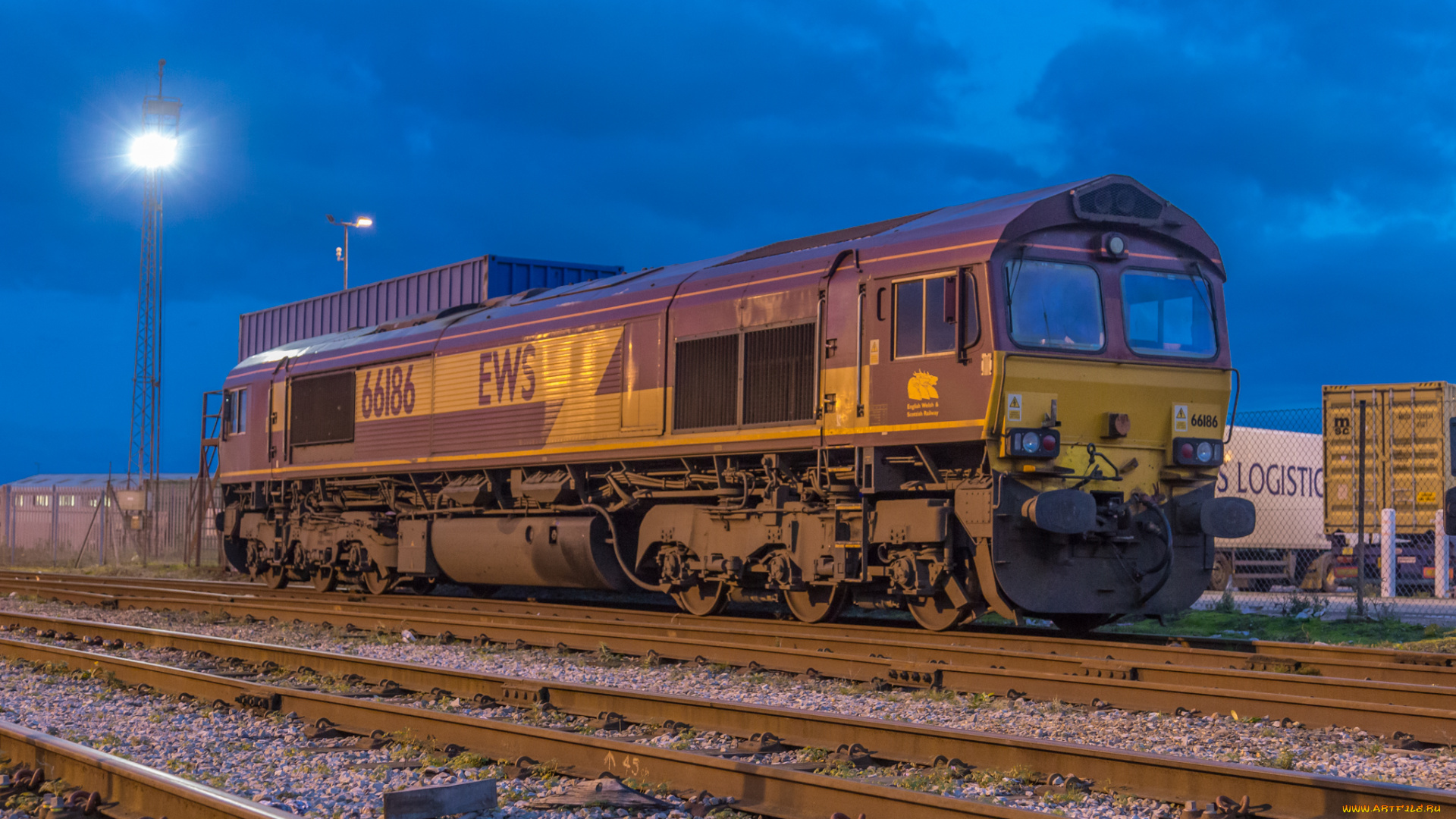 техника, локомотивы, рельсы, локомотив