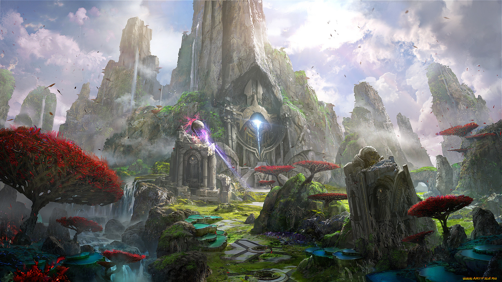 видео, игры, paragon, горы