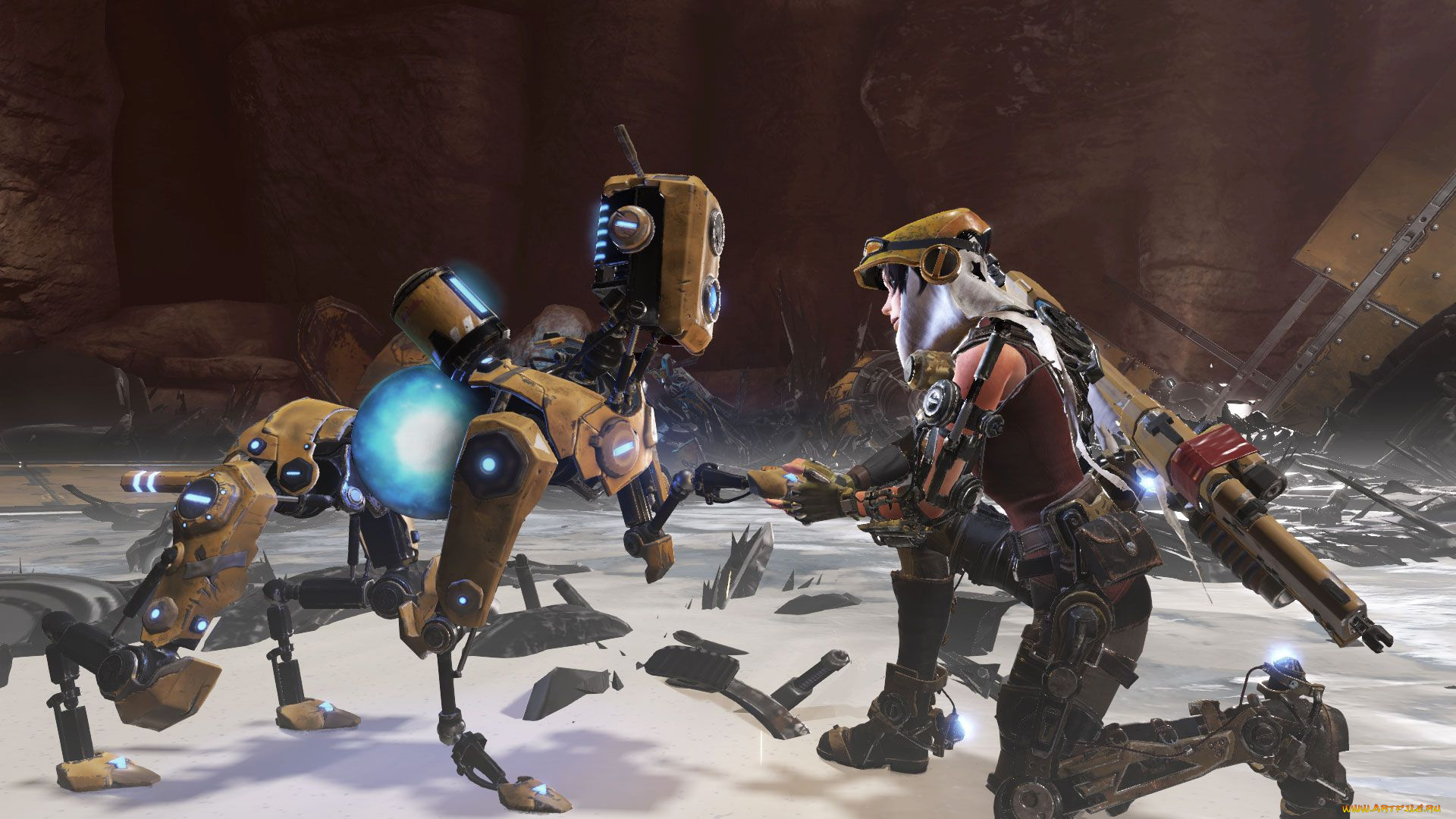 видео, игры, recore, персонажи