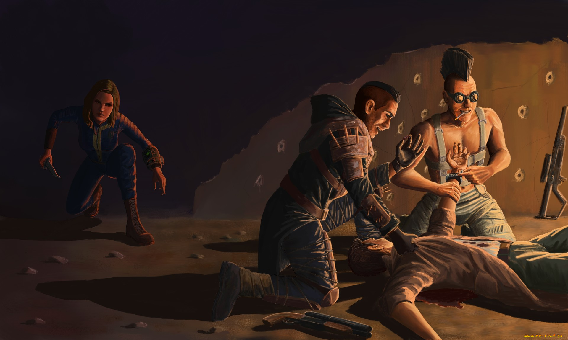 fallout, 4, видео, игры, персонажи