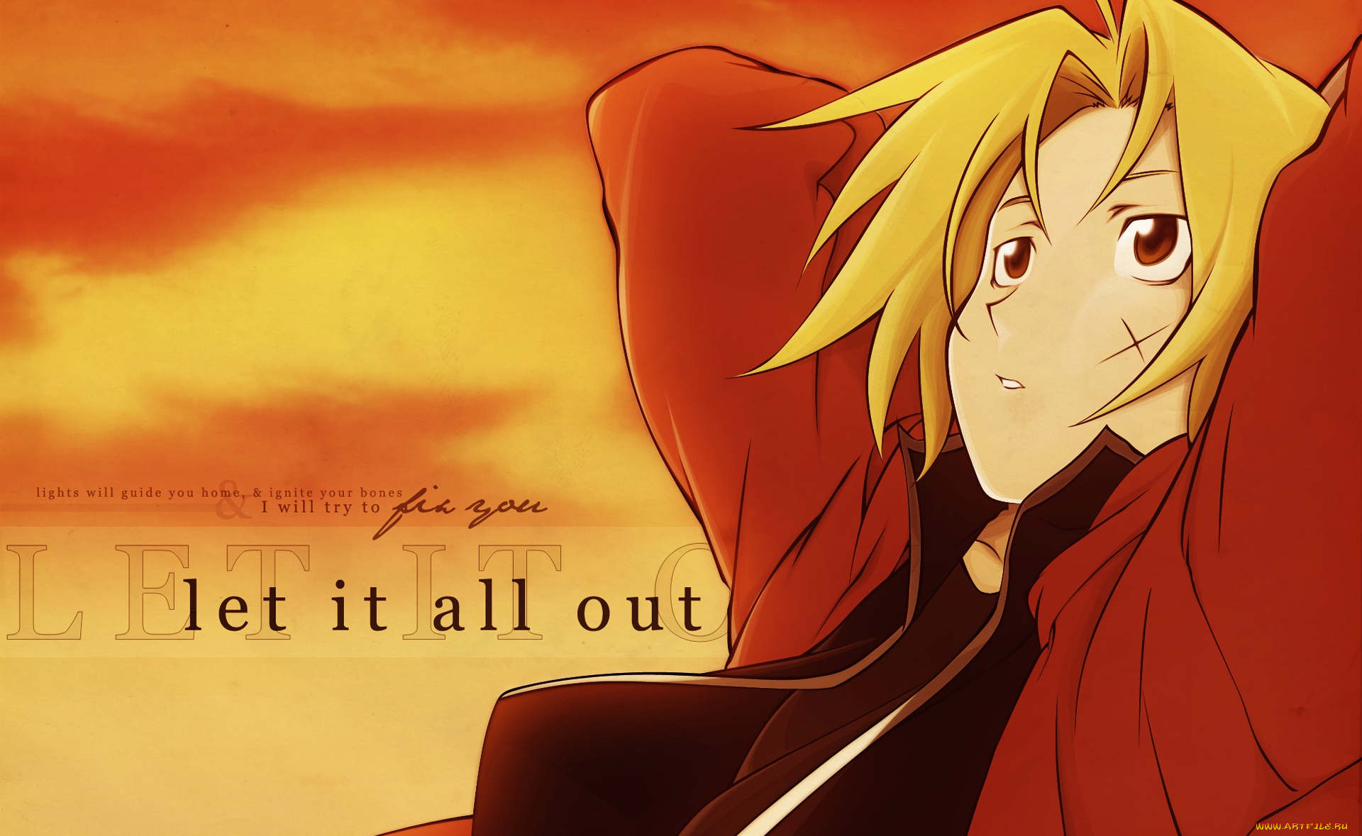 аниме, fullmetal, alchemist, персонаж
