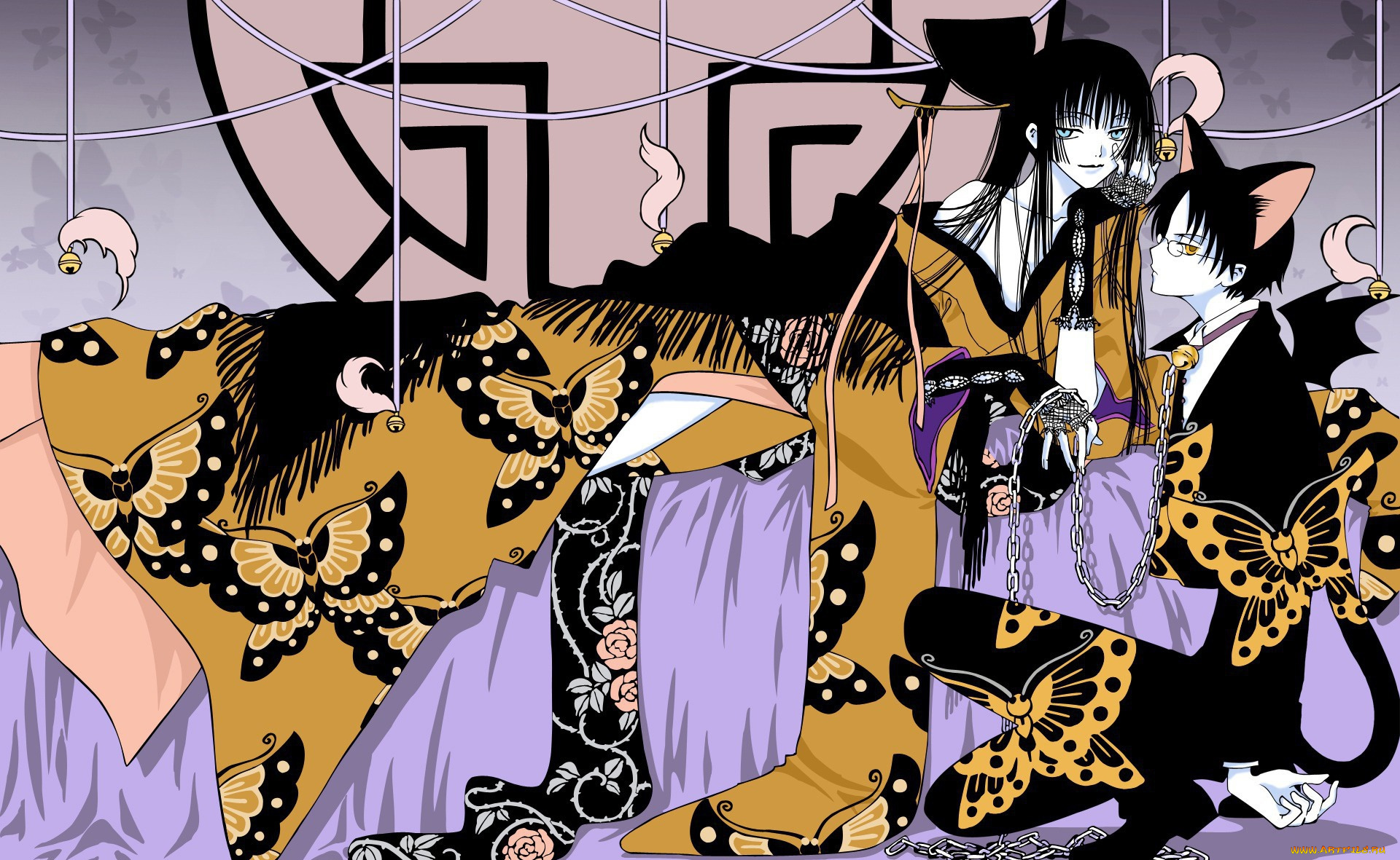 аниме, xxxholic, персонажи