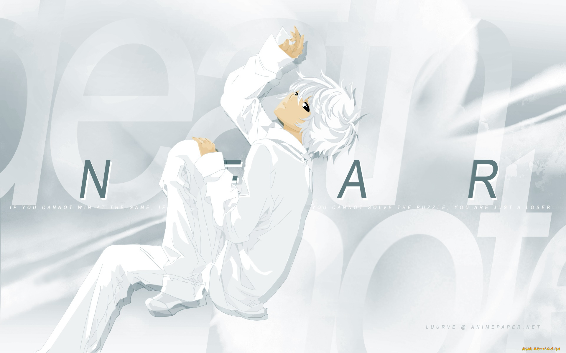 аниме, death, note, персонаж