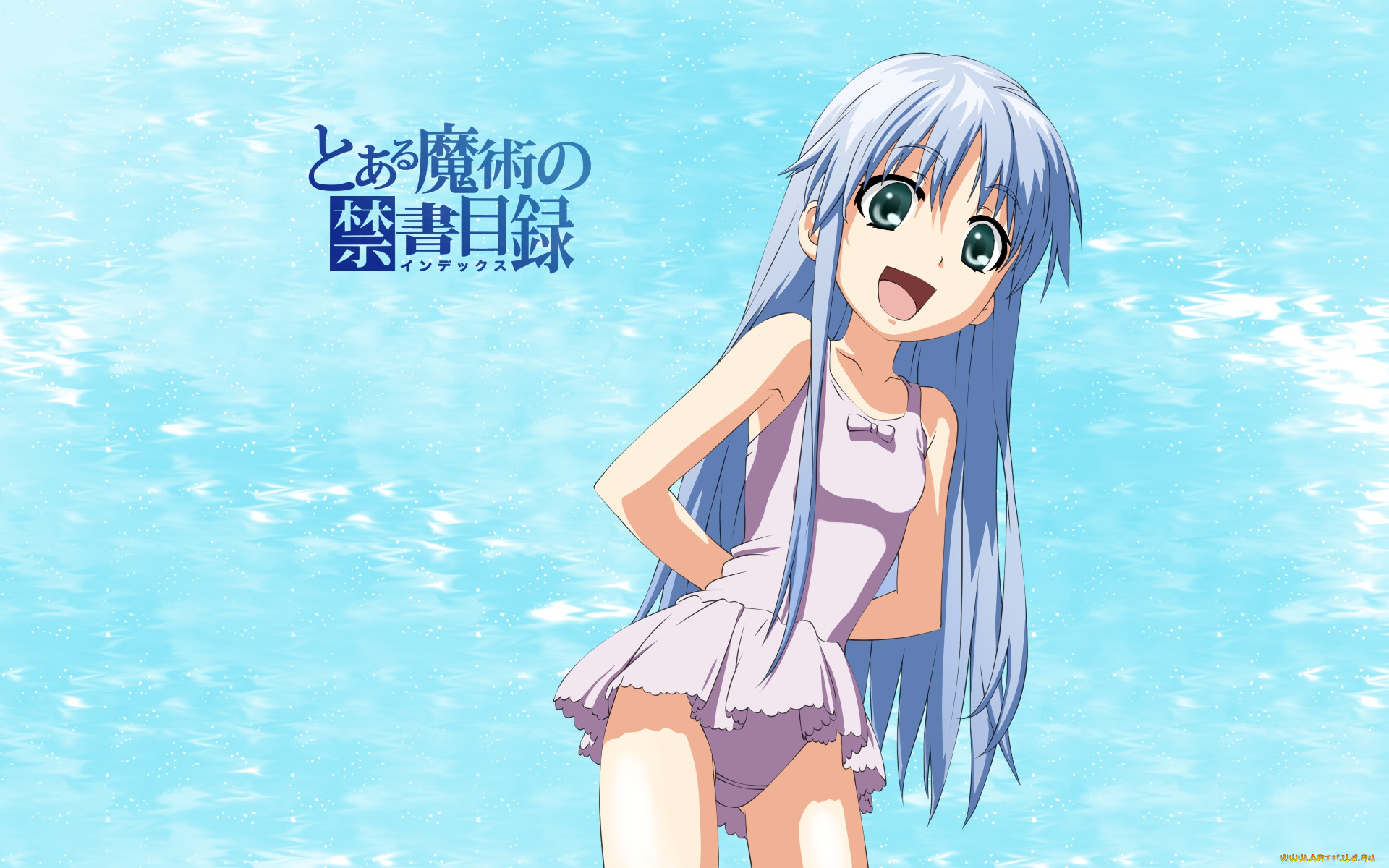 аниме, to, aru, kagaku, no, railgun, девушка, взгляд, фон