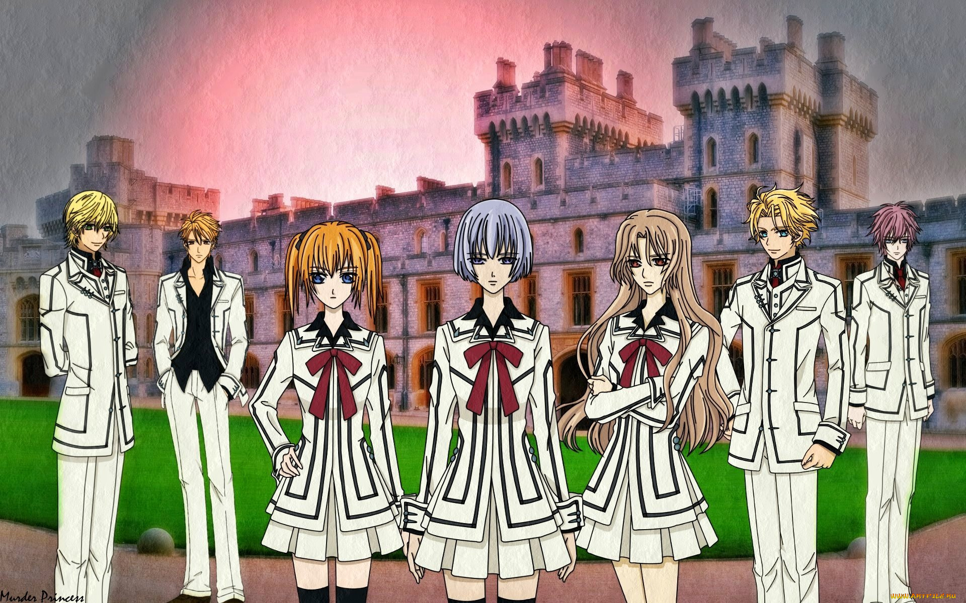 аниме, vampire, knight, vampire, knight