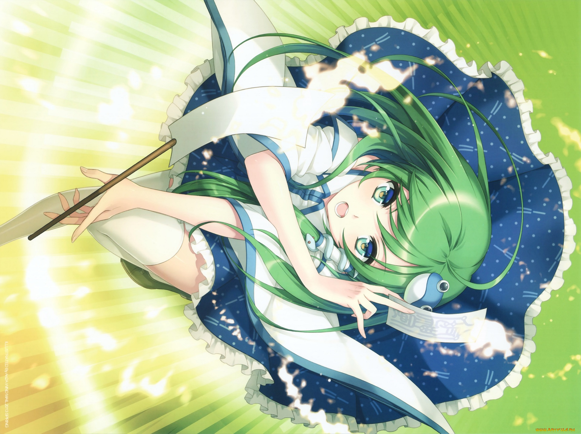 аниме, touhou, девушка