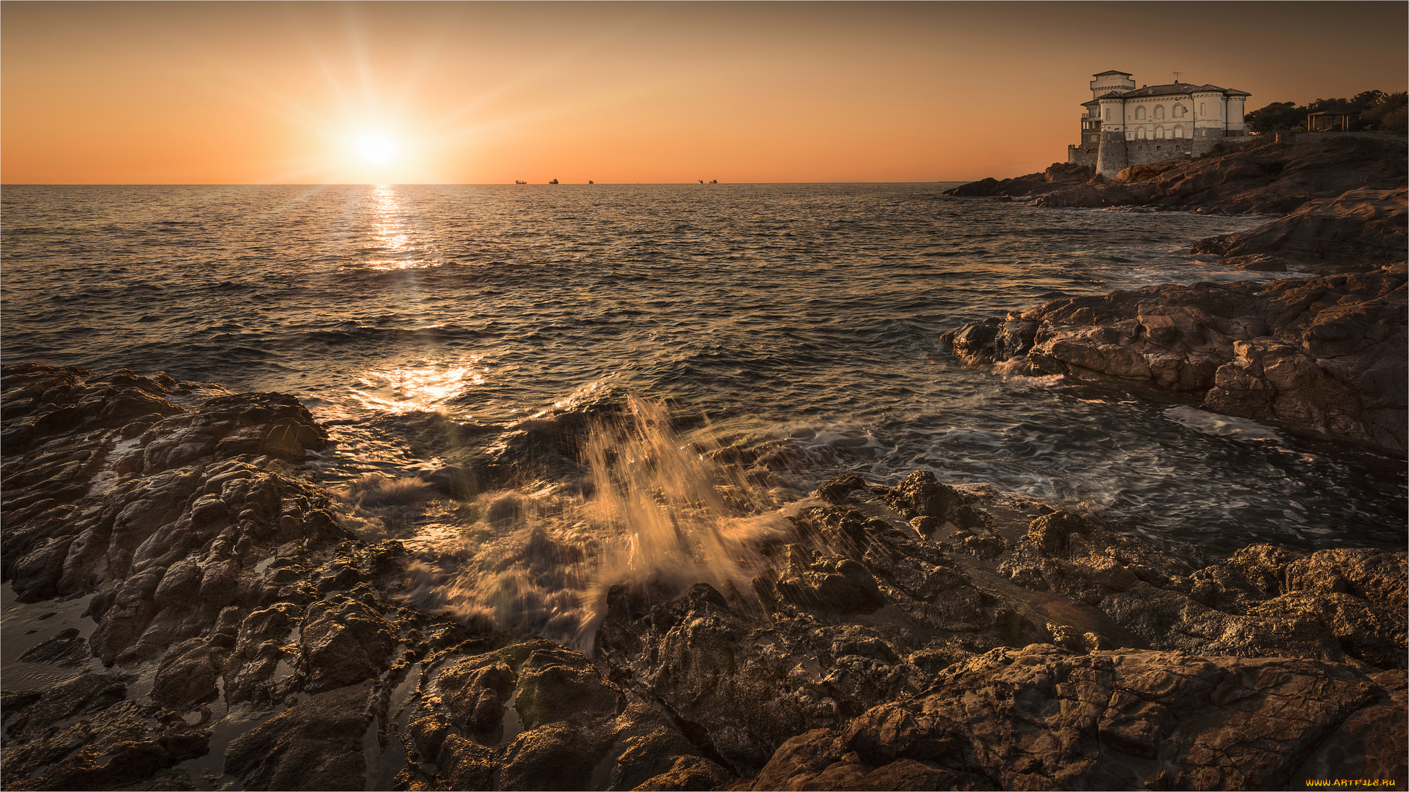 livorno, -, toscana, , italia, города, -, пейзажи, побережье