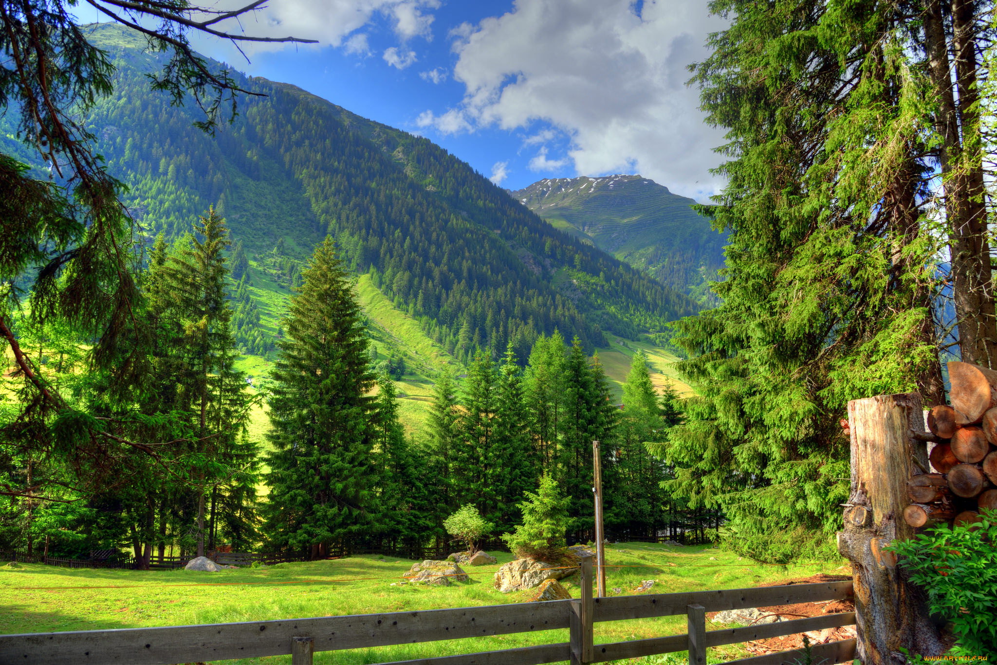 природа, горы, скалы