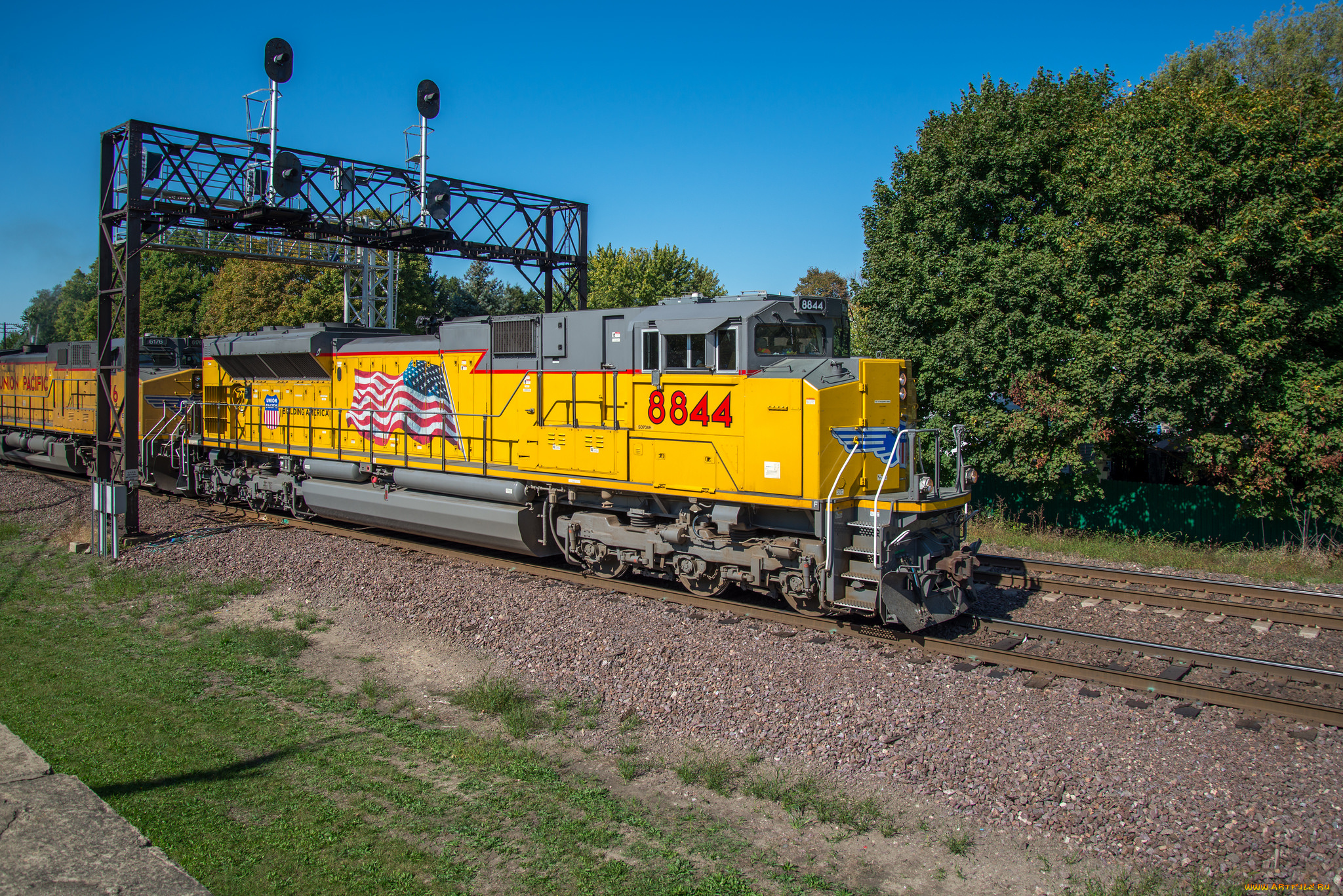 техника, локомотивы, рельсы, локомотив