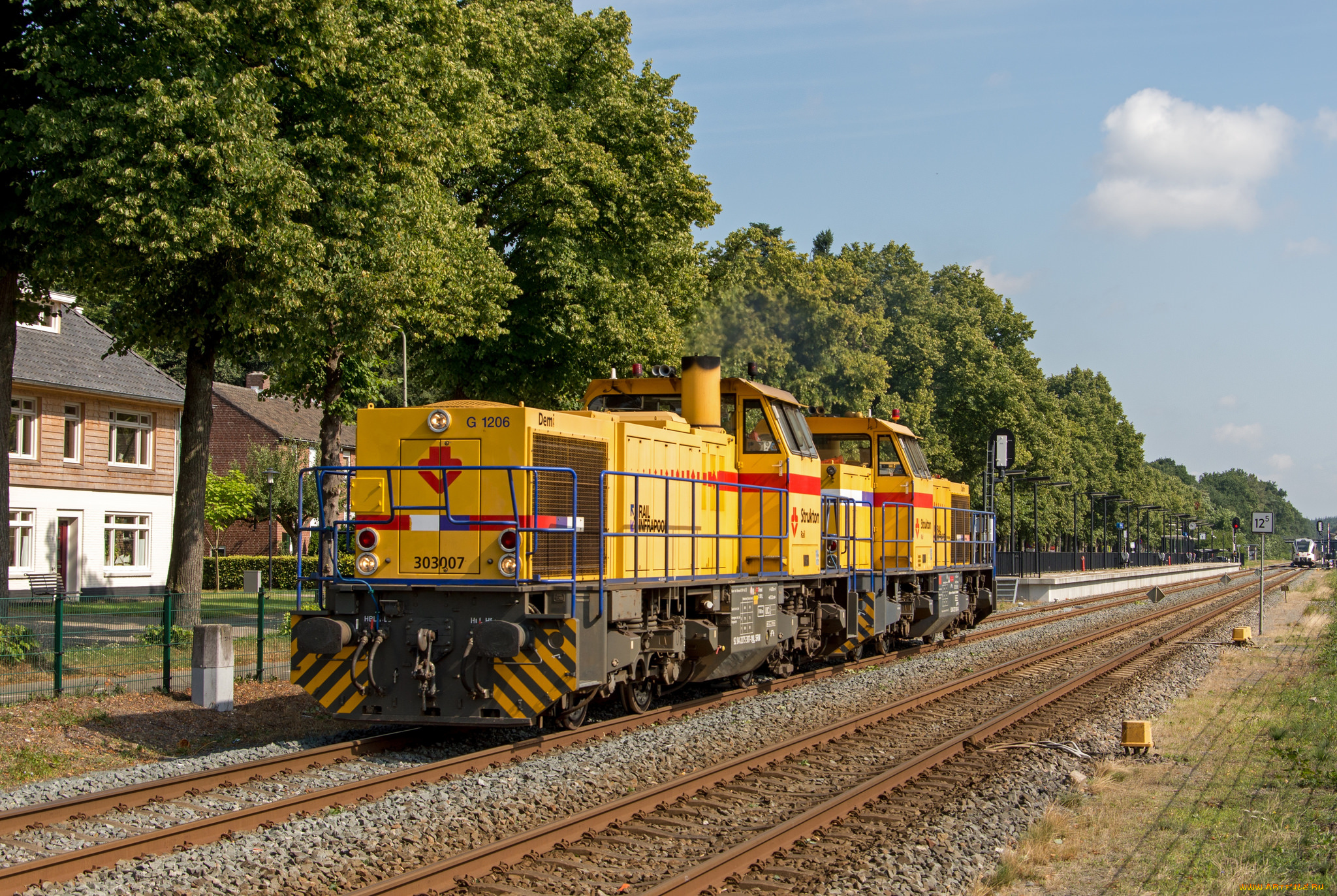 техника, локомотивы, рельсы, локомотив