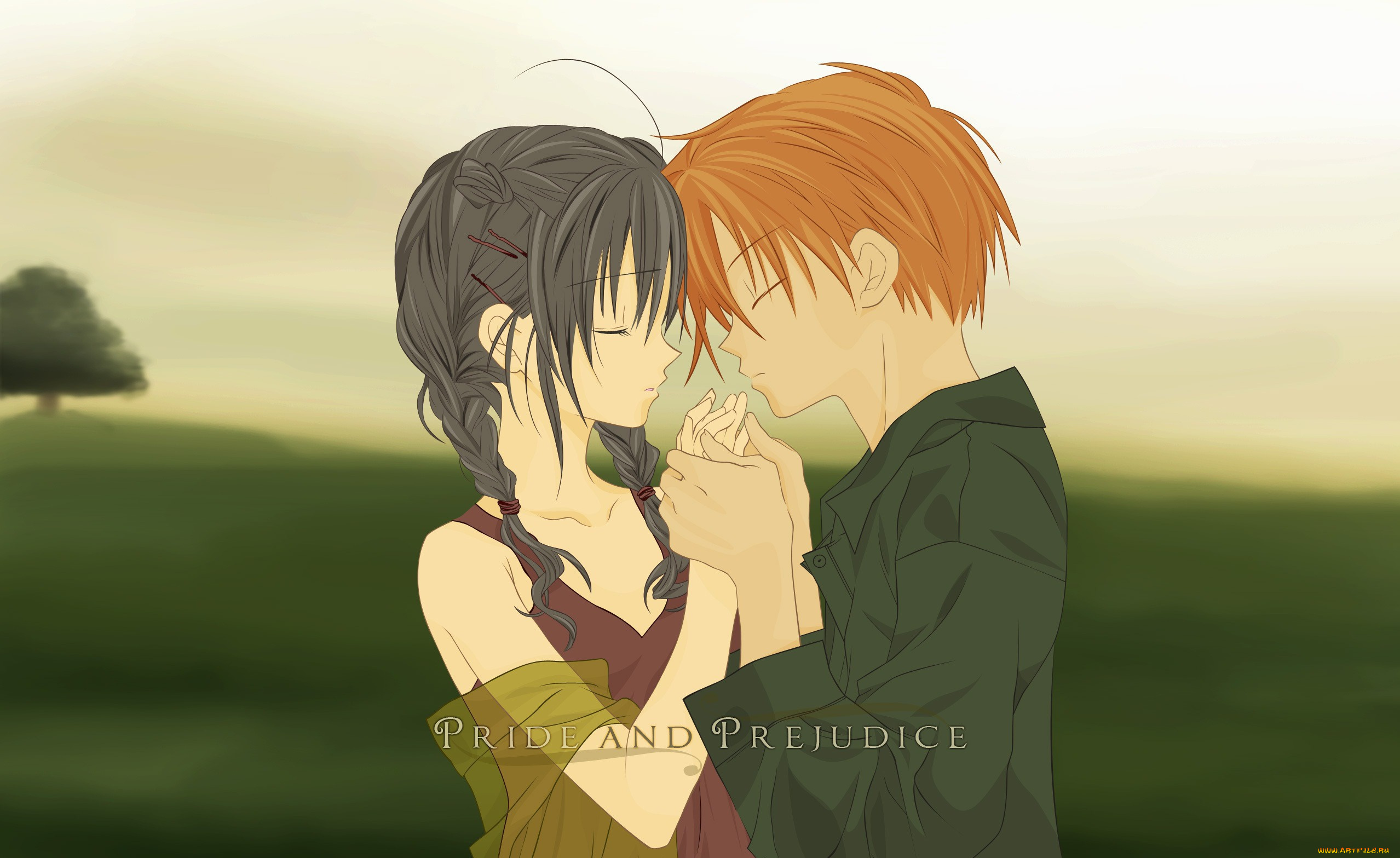 full, metal, panic, аниме, unknown, , другое, парень, фон, взгляд, девушка