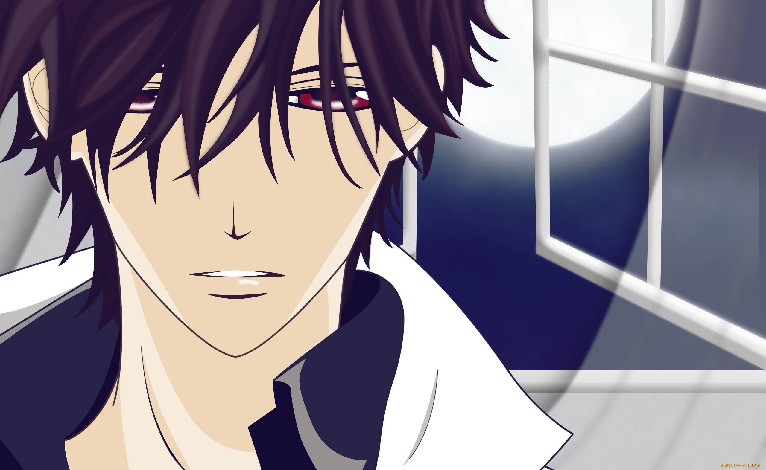 аниме, vampire, knight, парень