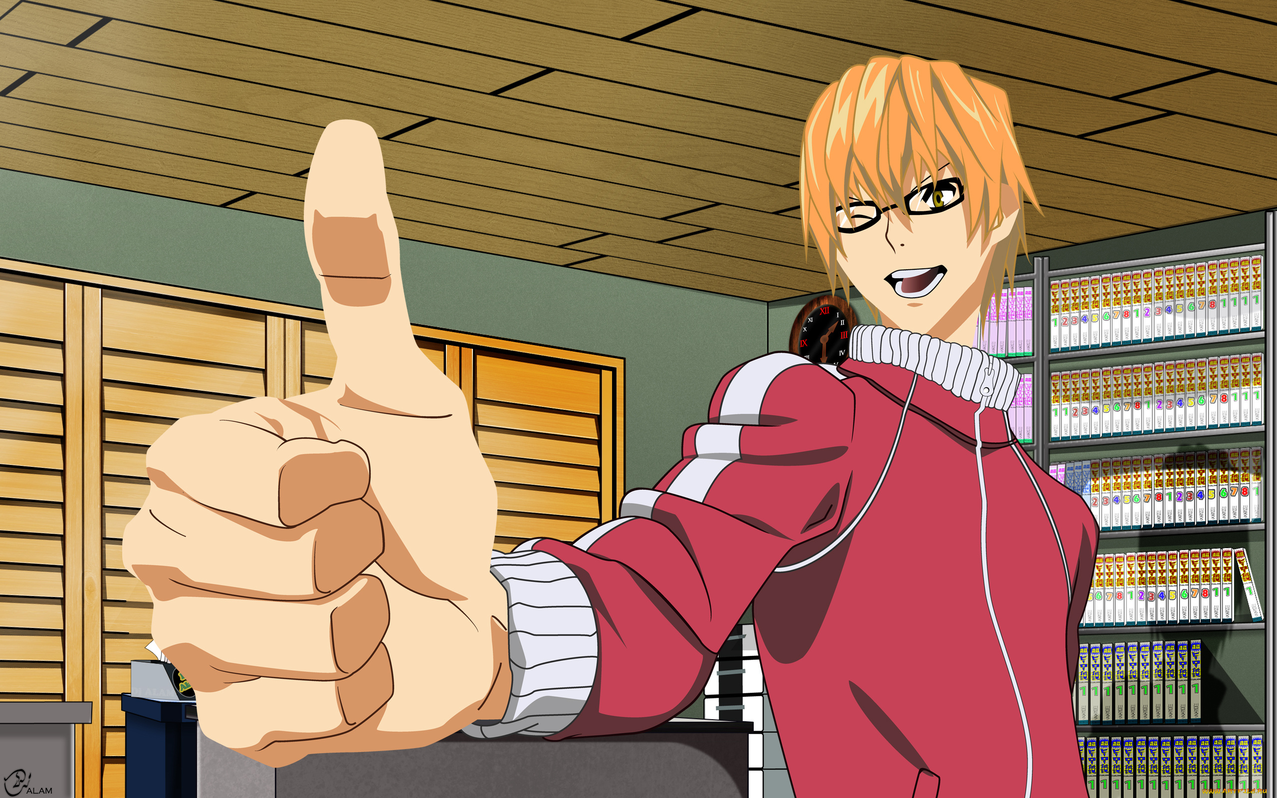 аниме, bakuman, персонаж