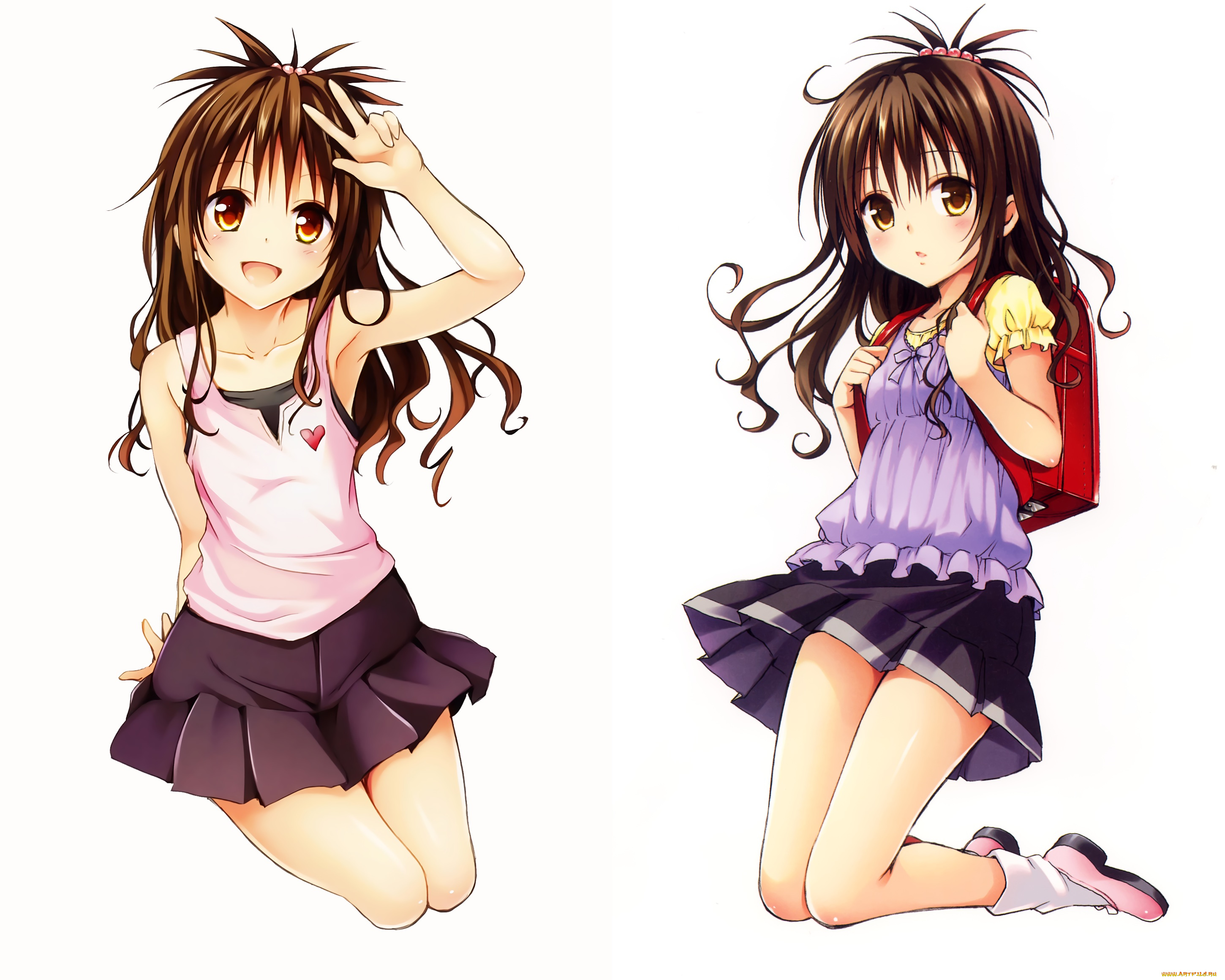 аниме, to, love, ru, девочки