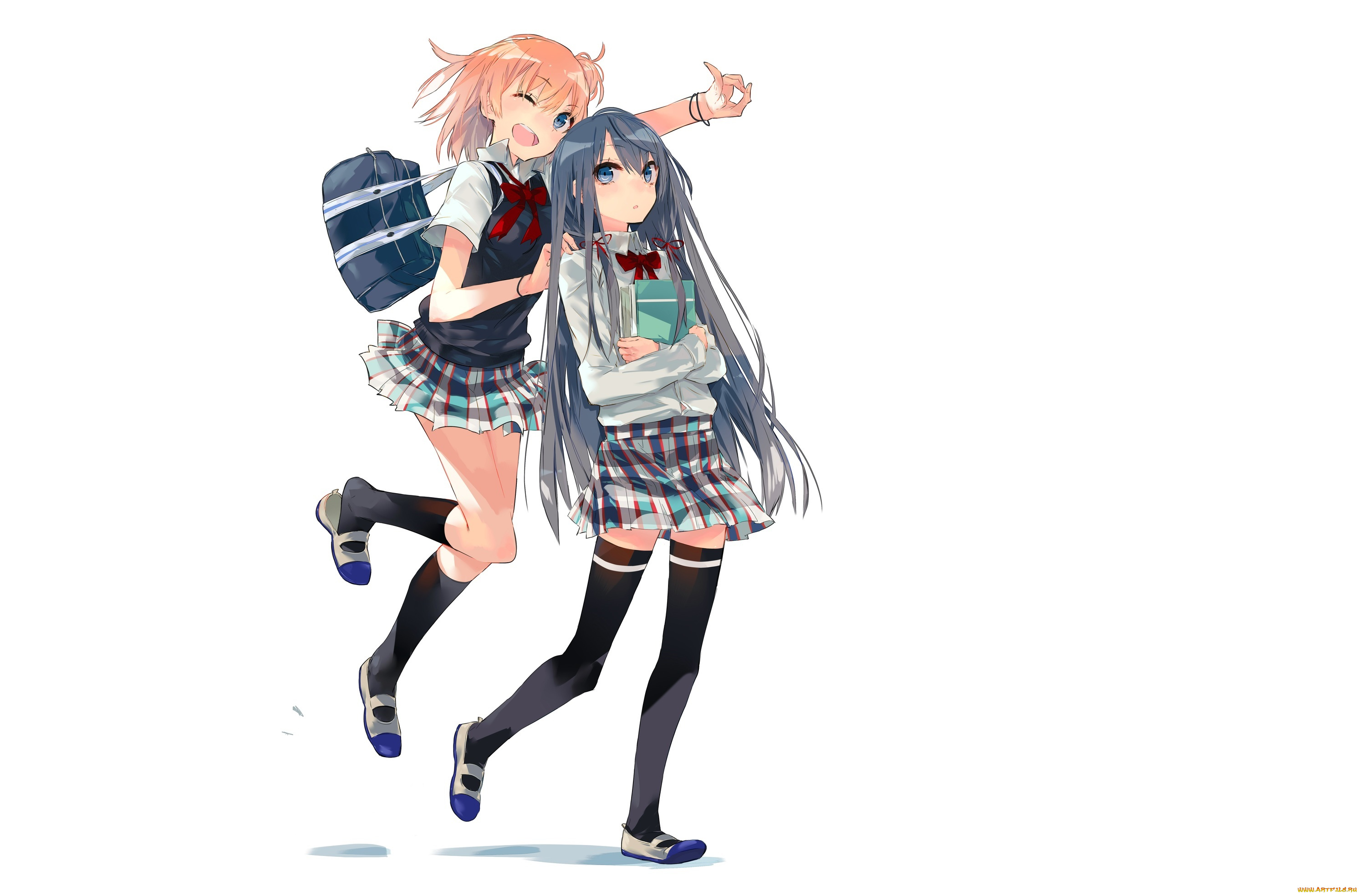 аниме, oregairu, девочки