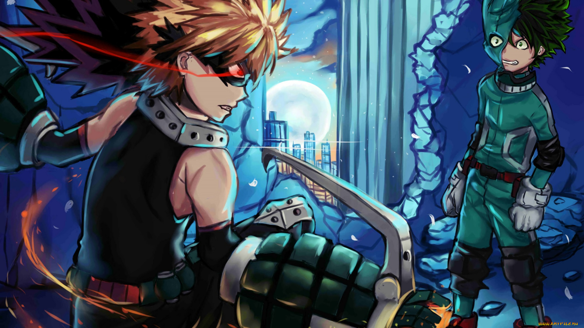 аниме, boku, no, hero, academia, моя, геройская, академия