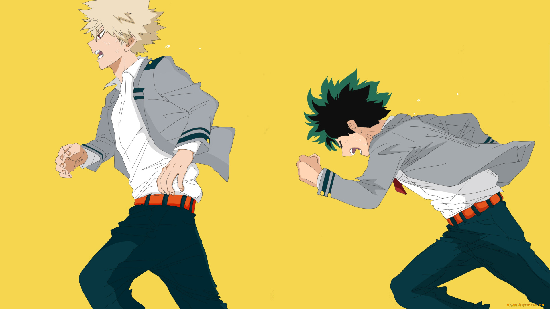 аниме, boku, no, hero, academia, моя, геройская, академия