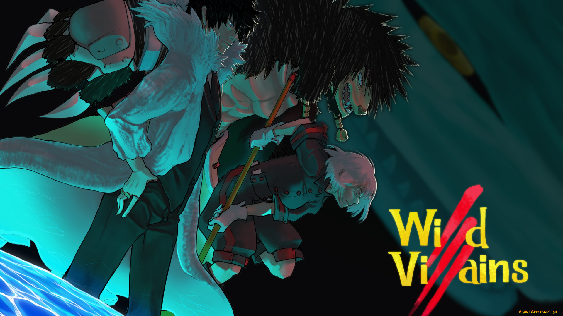 аниме, boku, no, hero, academia, парни