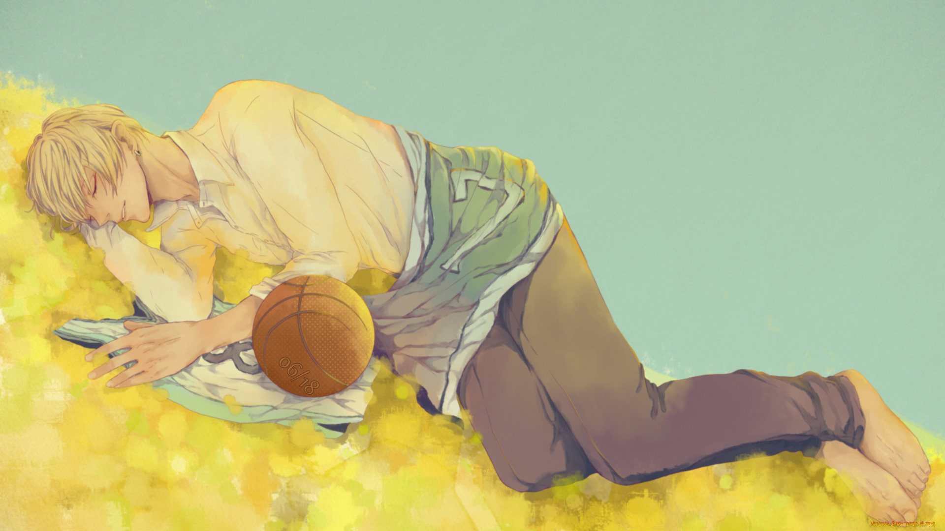 аниме, kuroko, no, baske, kise, ryouta