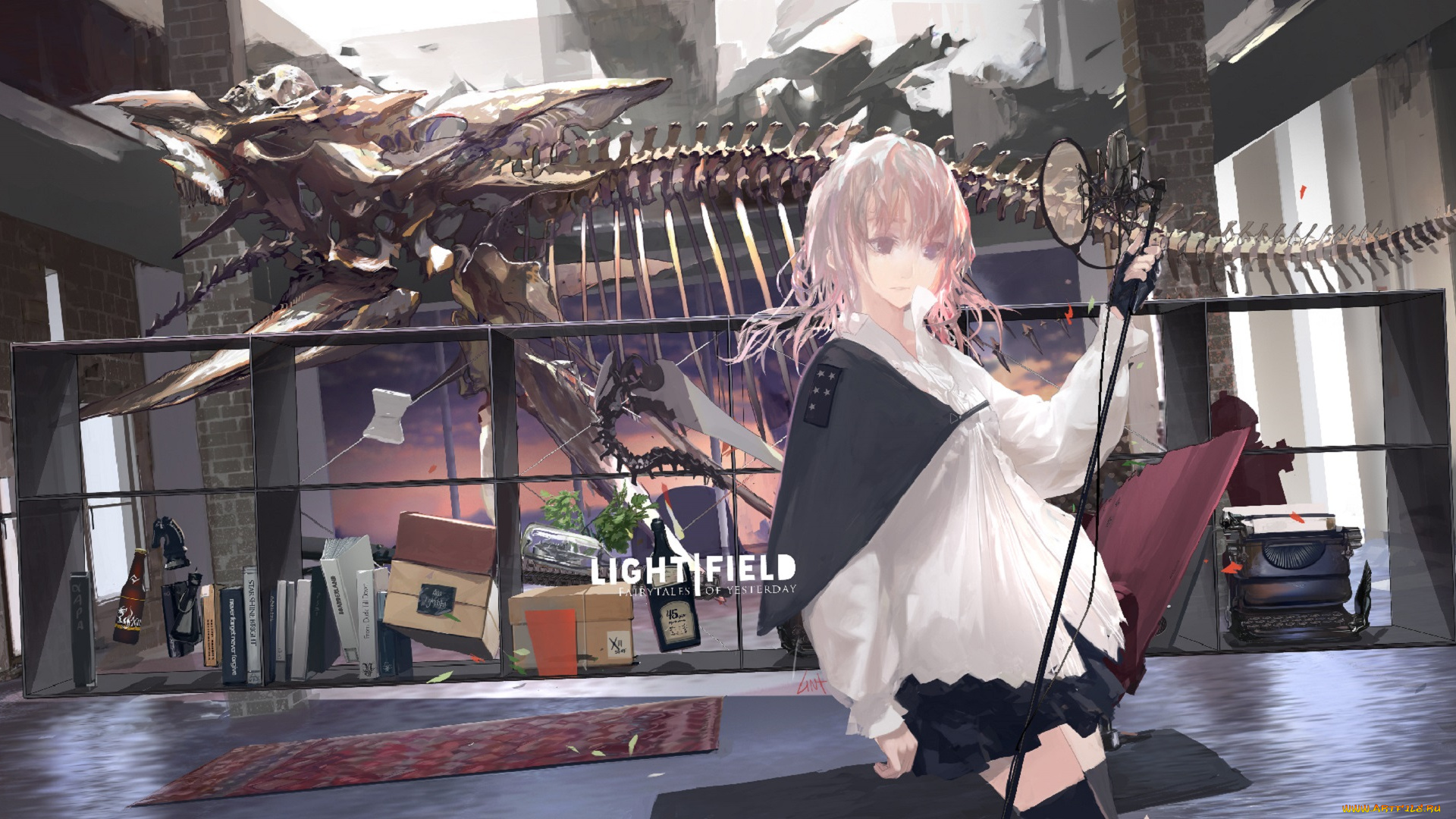 аниме, pixiv, fantasia, девушка