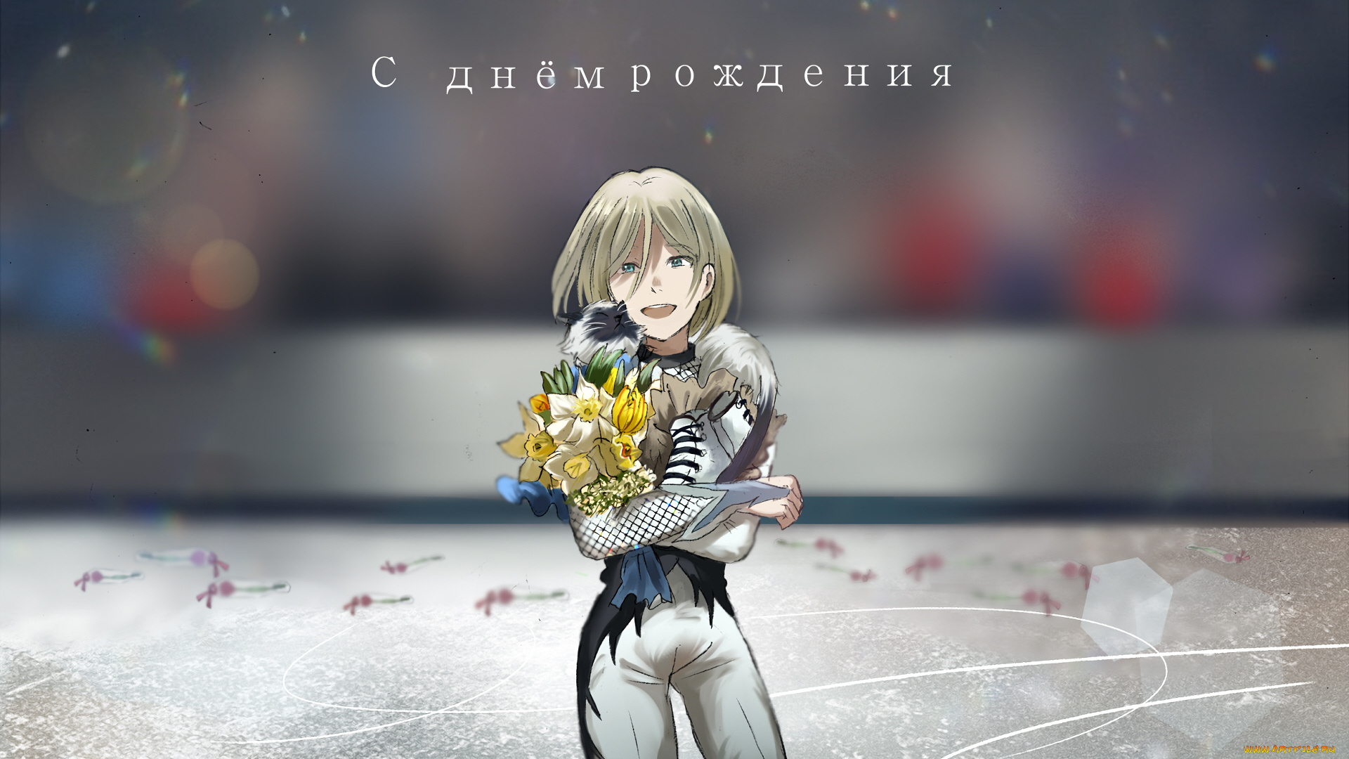 аниме, yuri, on, ice, юрий