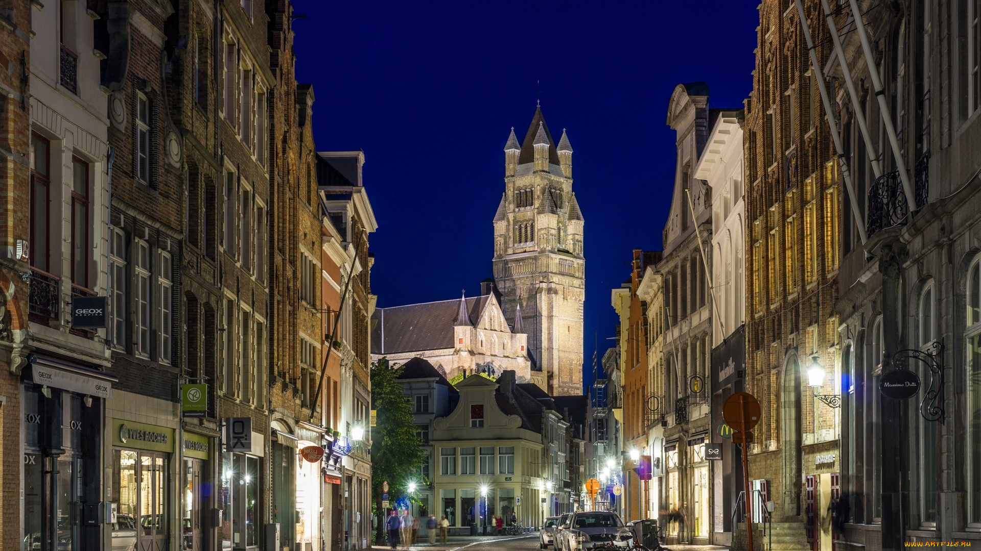 бельгия, города, -, улицы, , площади, , набережные, здания, фонари, машины, дорога