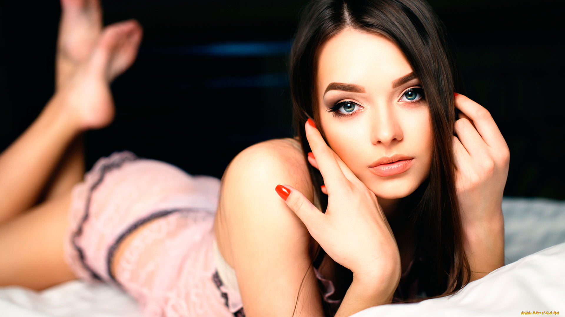 девушки, -unsort, , брюнетки, , шатенки, взгляд, lolita, ножки, девушка