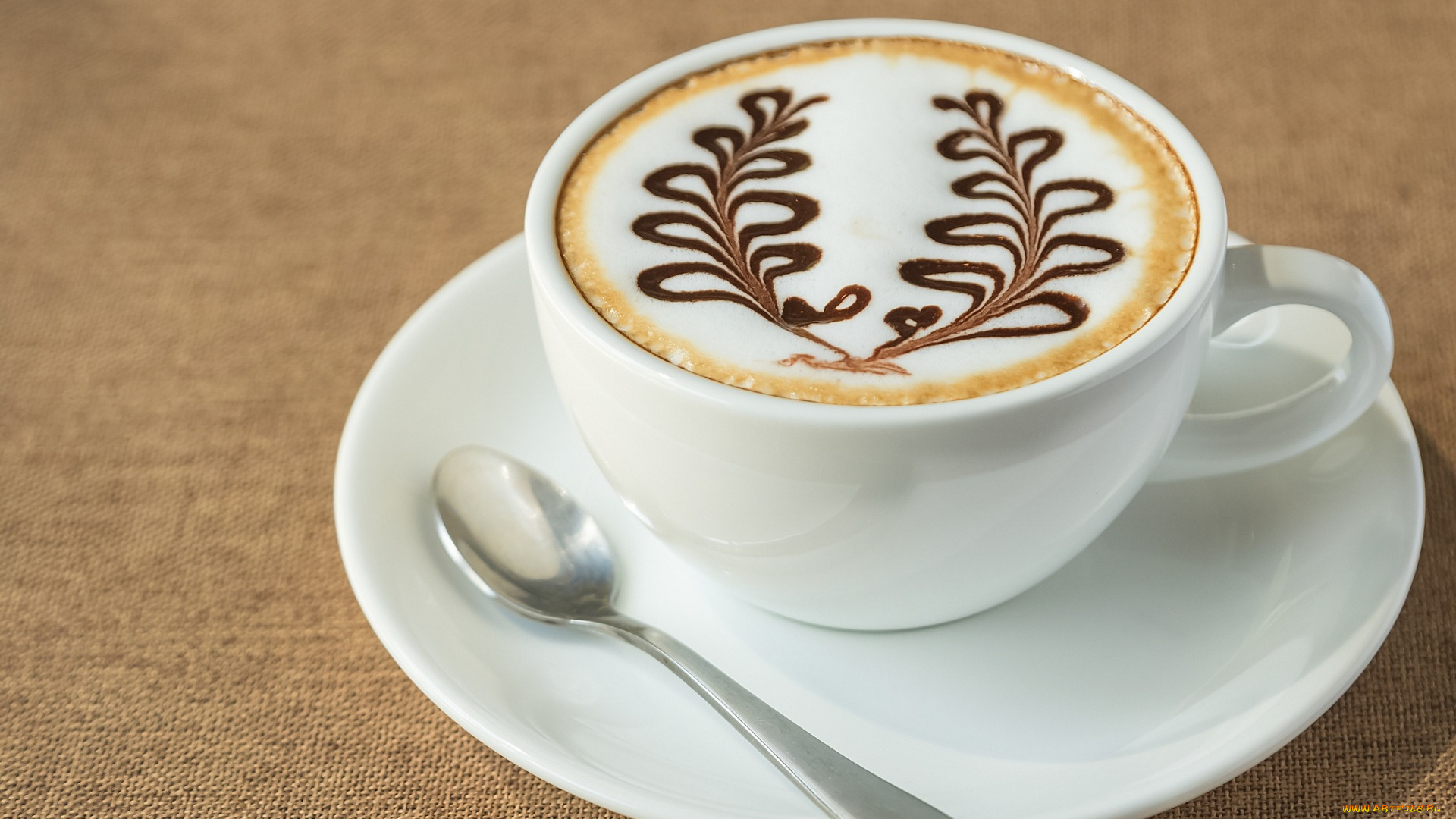 еда, кофе, , кофейные, зёрна, ложка, блюдце, чашка