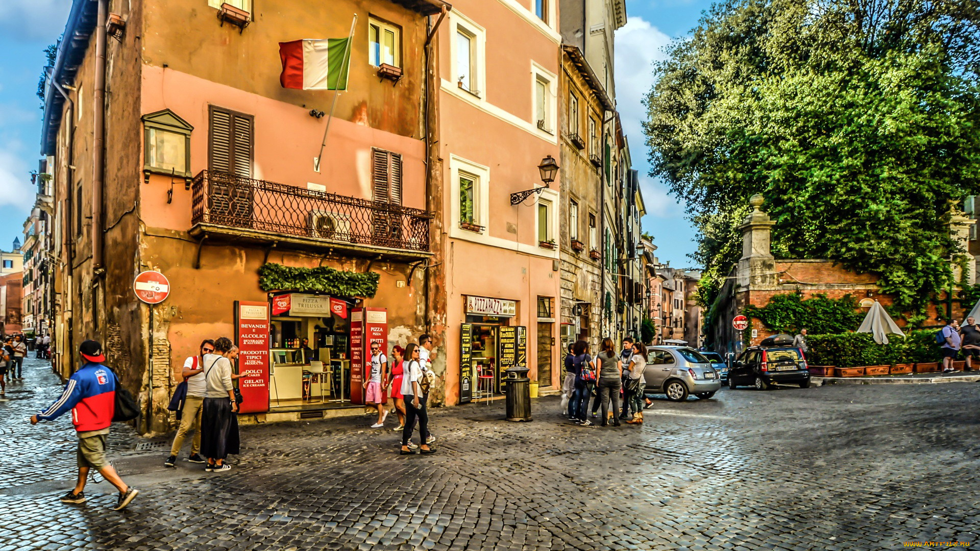 trastevere, города, рим, , ватикан, , италия