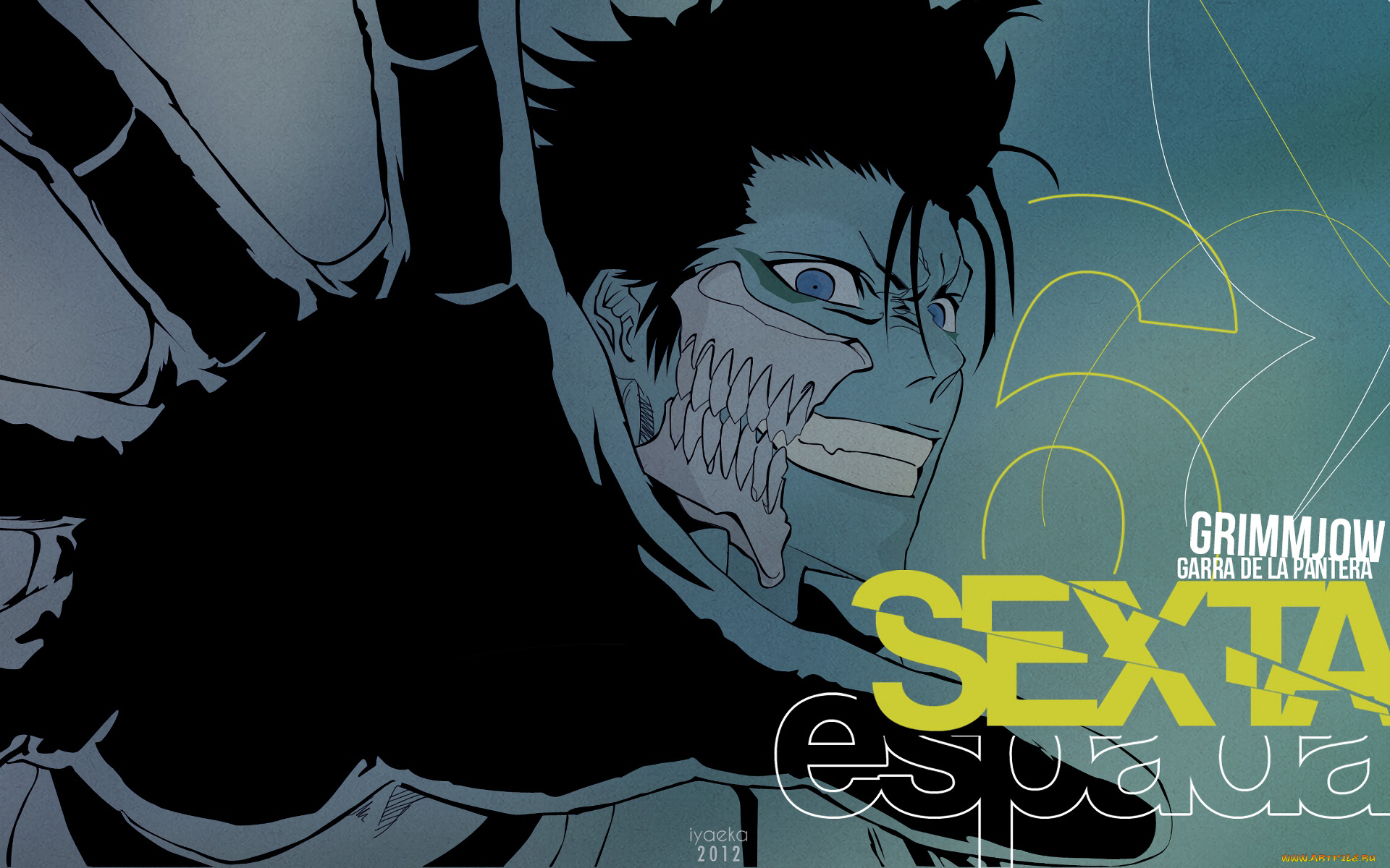 аниме, bleach, гриммджоу