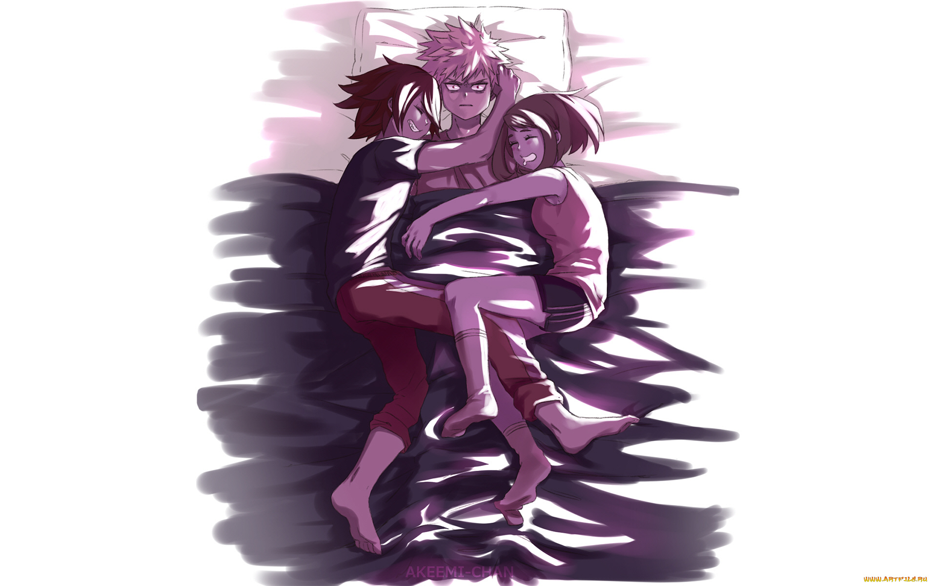 аниме, boku, no, hero, academia, парни