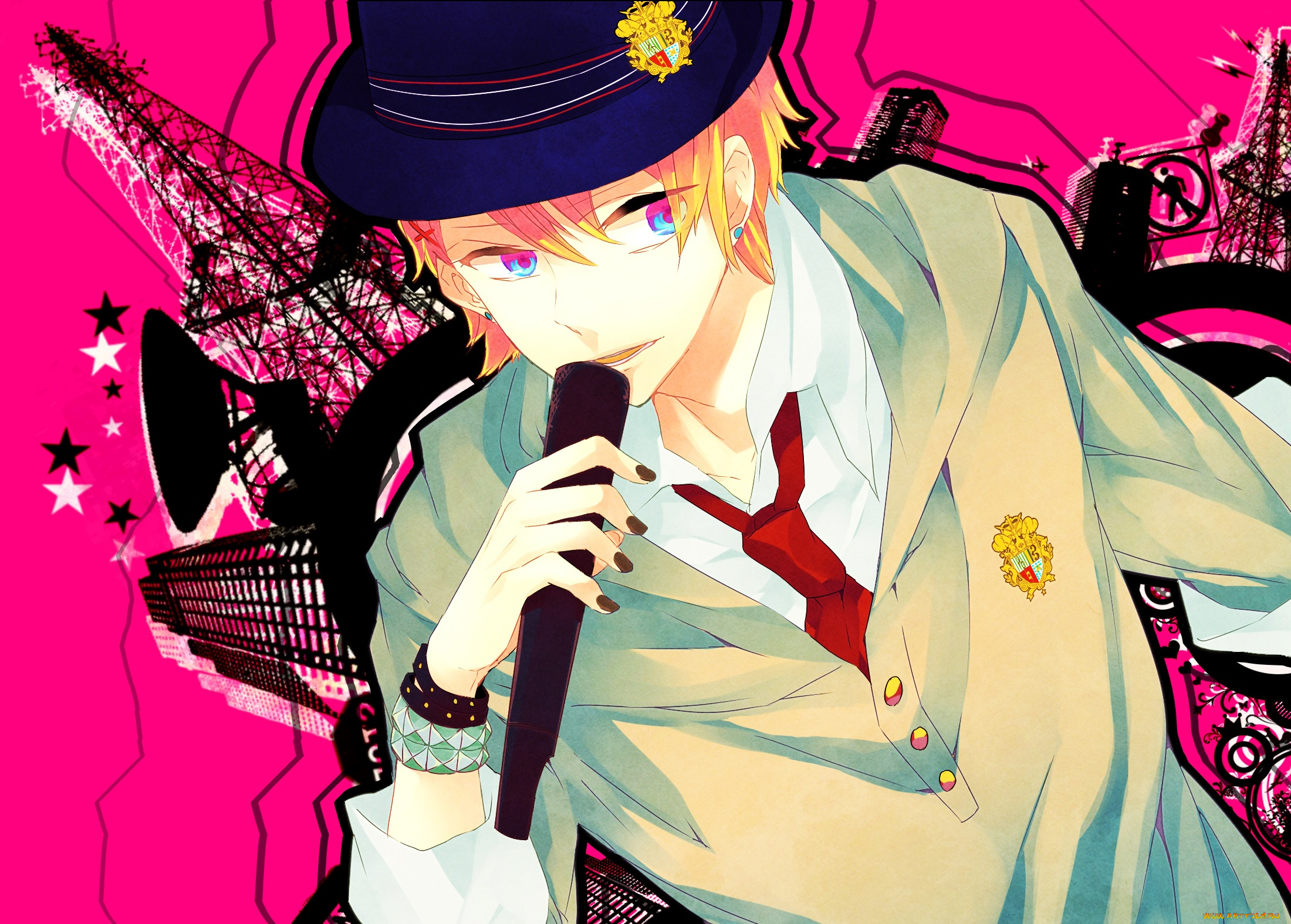 аниме, uta, no, prince-sama, поющий, принц