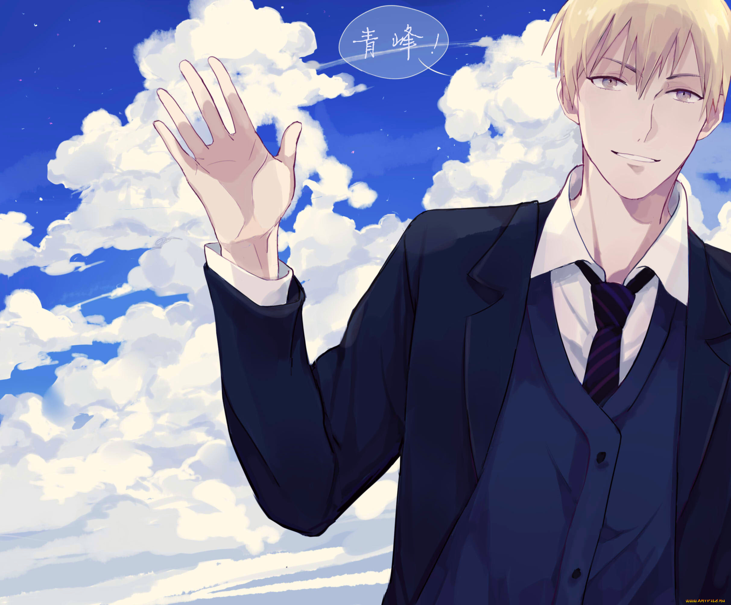 аниме, kuroko, no, baske, kise, ryouta