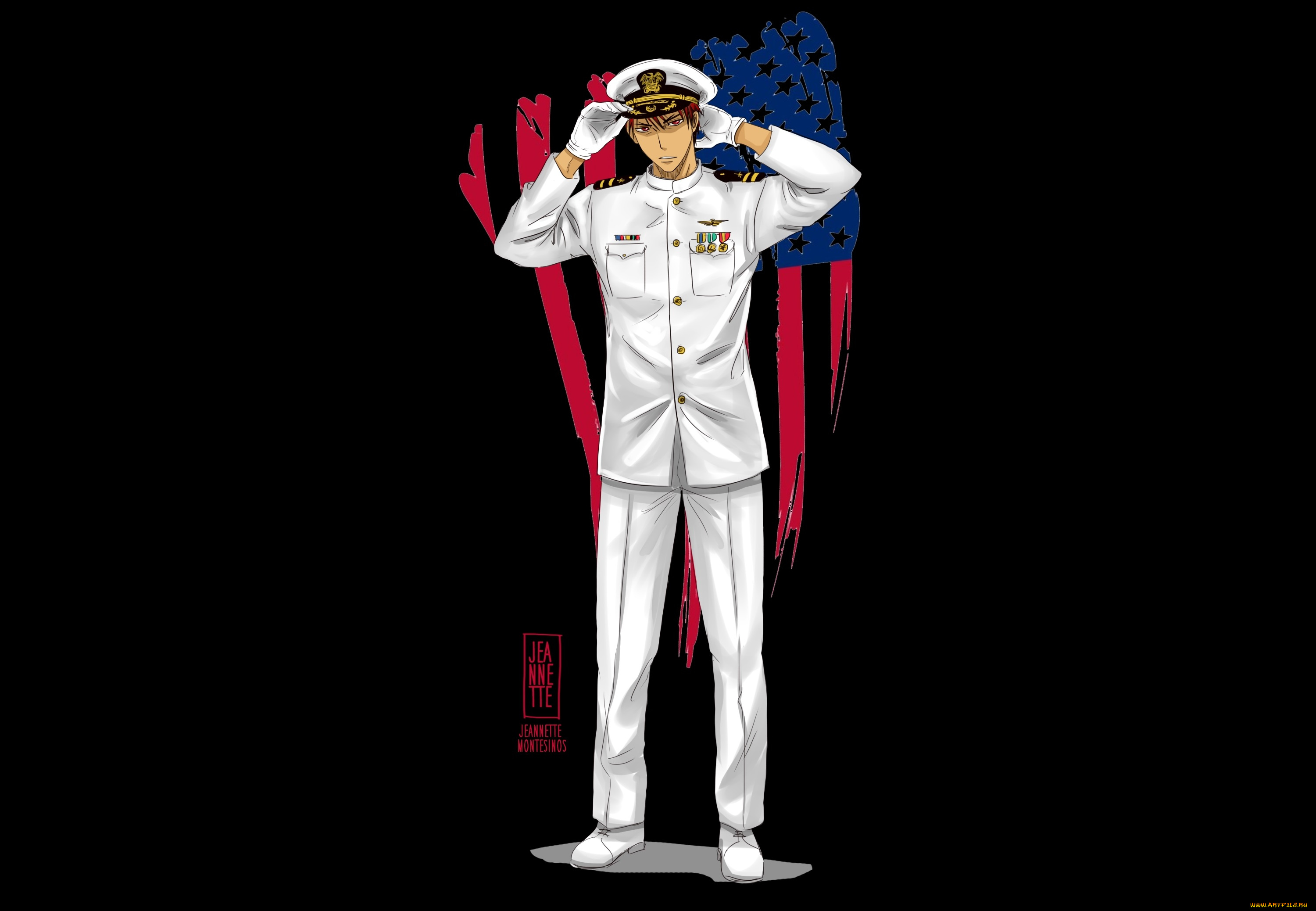 аниме, kuroko, no, baske, kagami, taiga