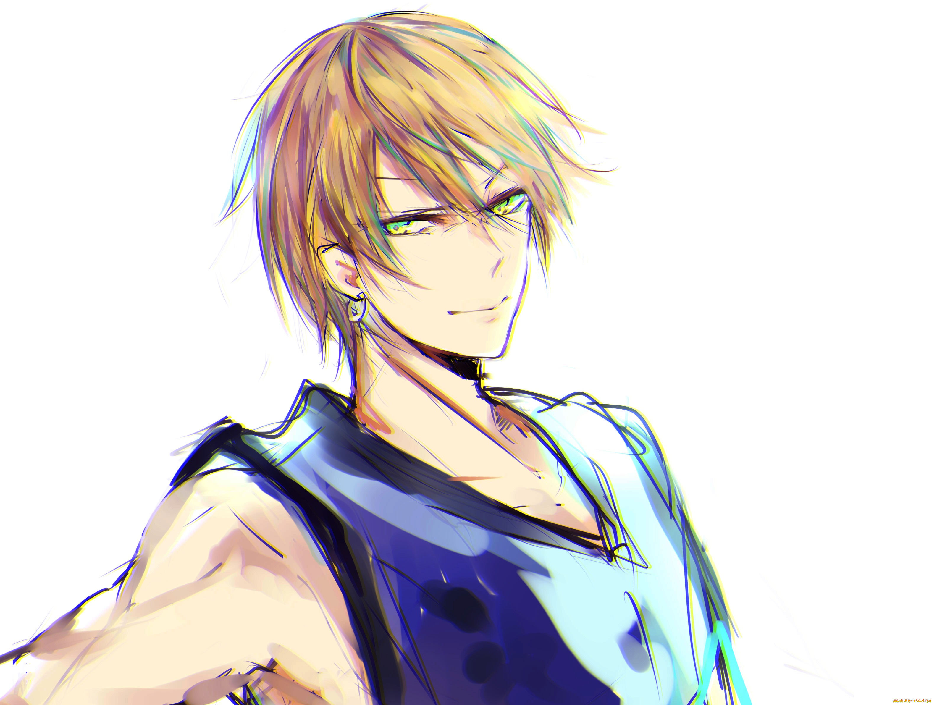 аниме, kuroko, no, baske, kise, ryouta