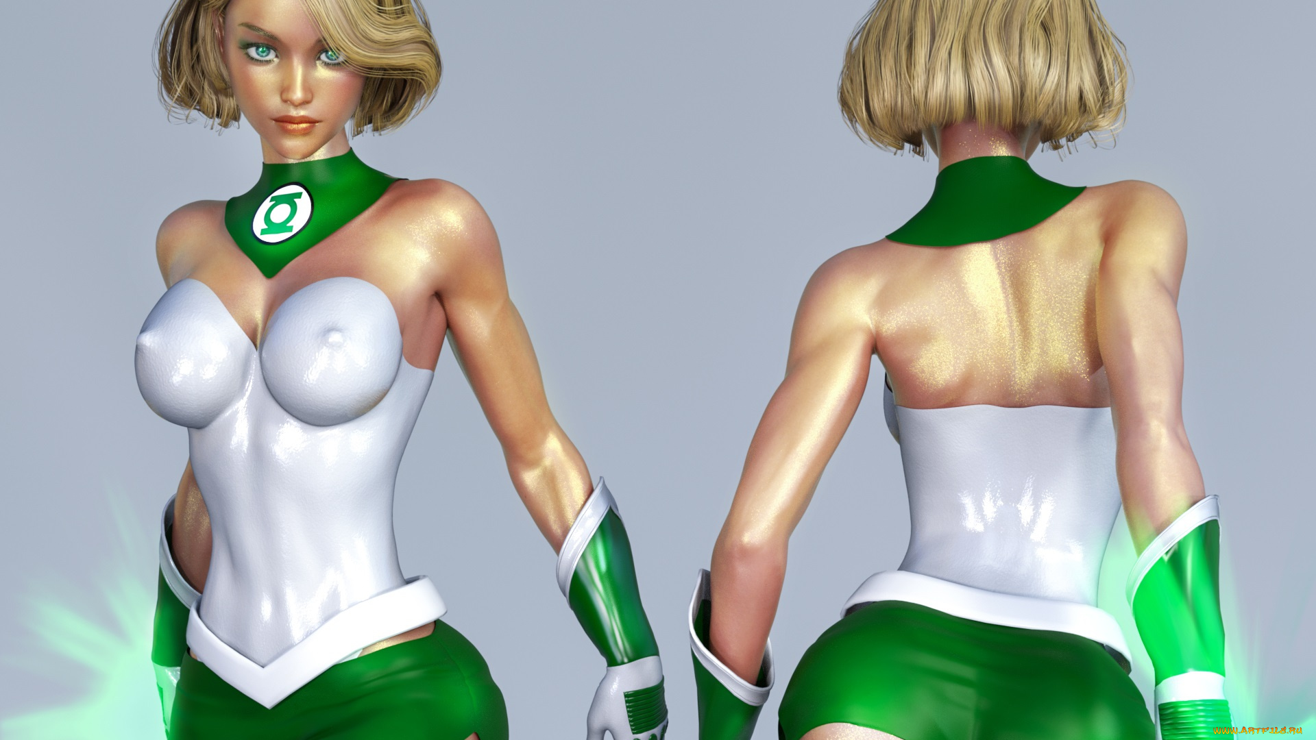 3д, графика, люди, , people, девушка, взгляд, фон