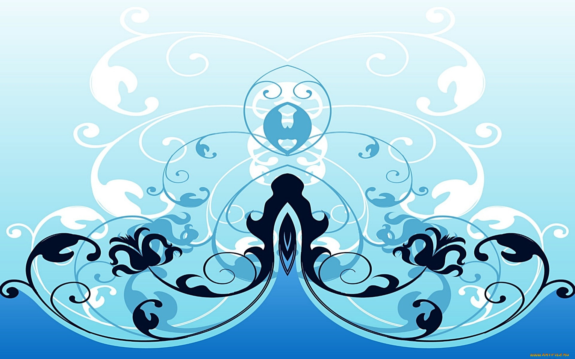 векторная, графика, графика, , graphics, узор, фон, цвет