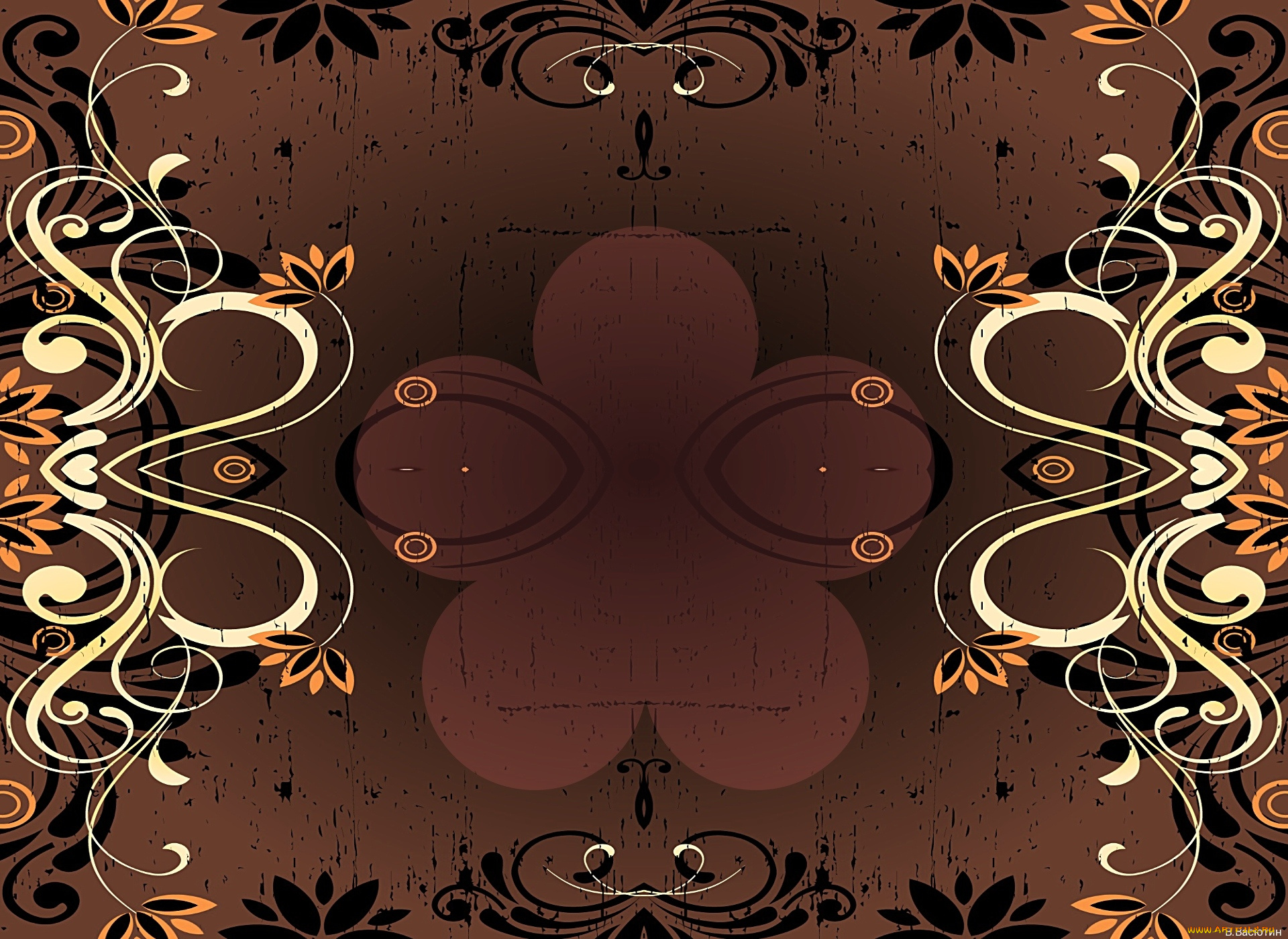 векторная, графика, графика, , graphics, узор, фон, цвет