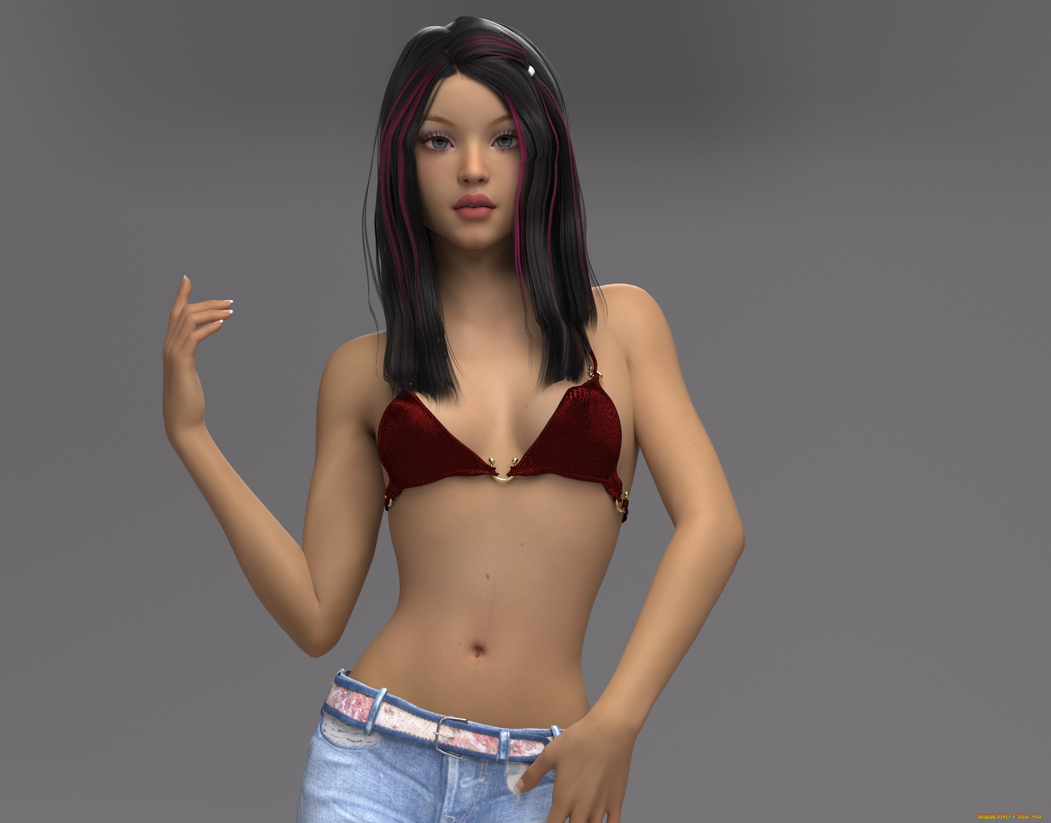 3д, графика, люди, , people, девушка, взгляд, фон