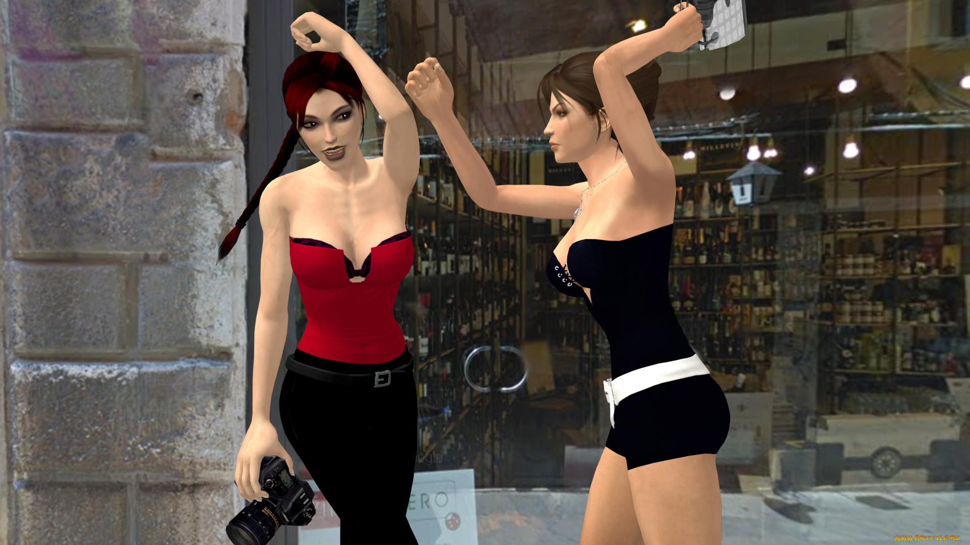 3д, графика, люди, , people, фон, взгляд, девушки