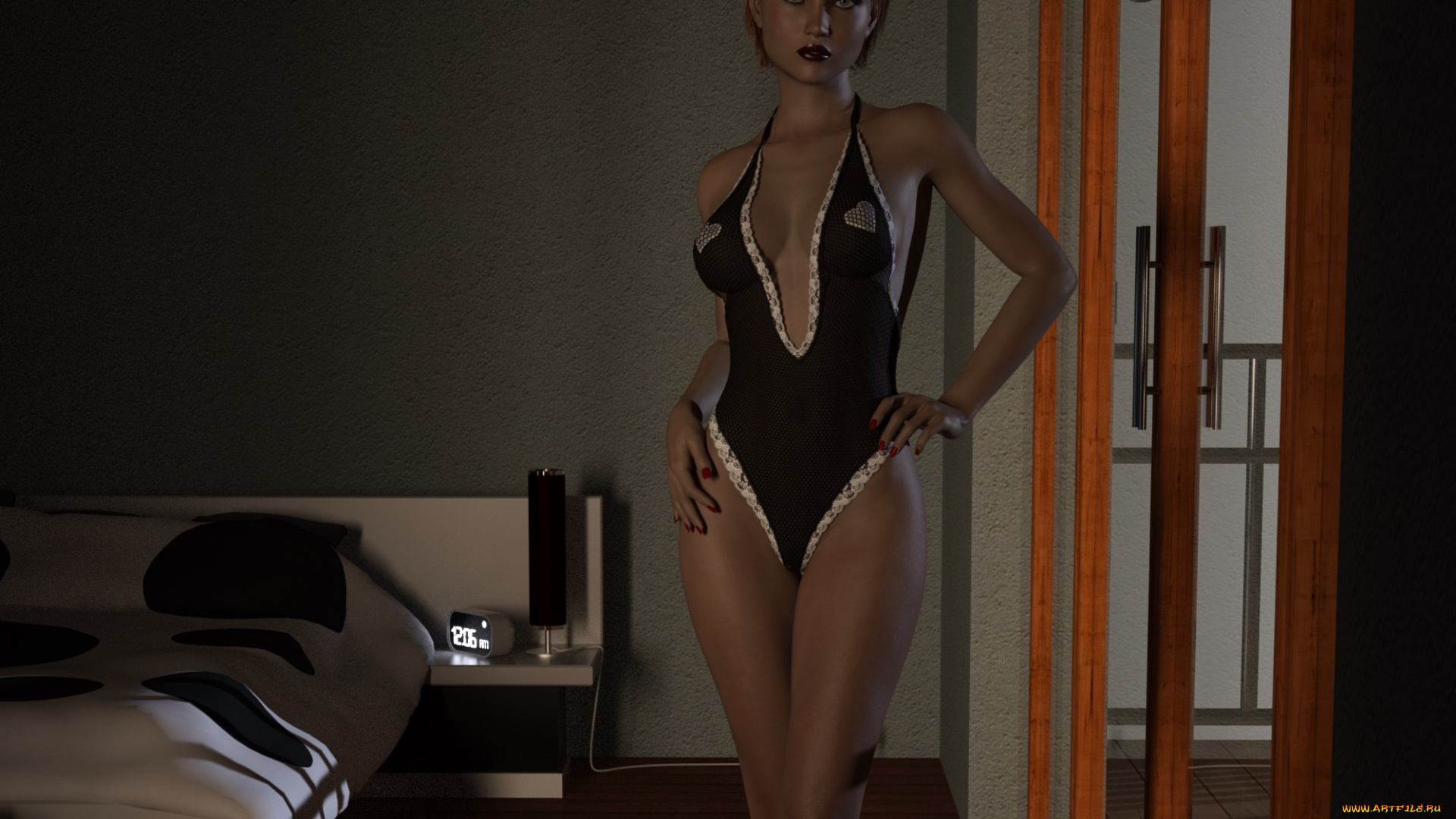 3д, графика, люди, , people, фон, взгляд, девушка