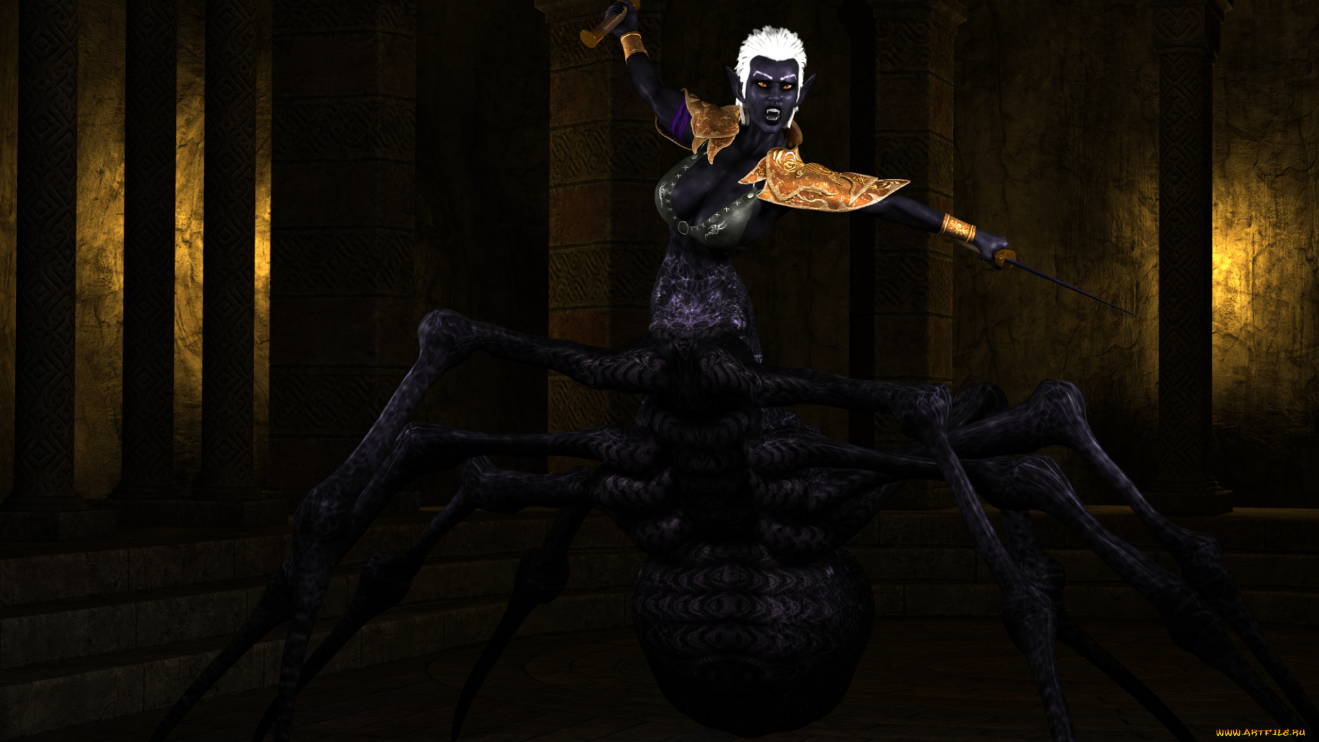 3д, графика, существа, , creatures, существо