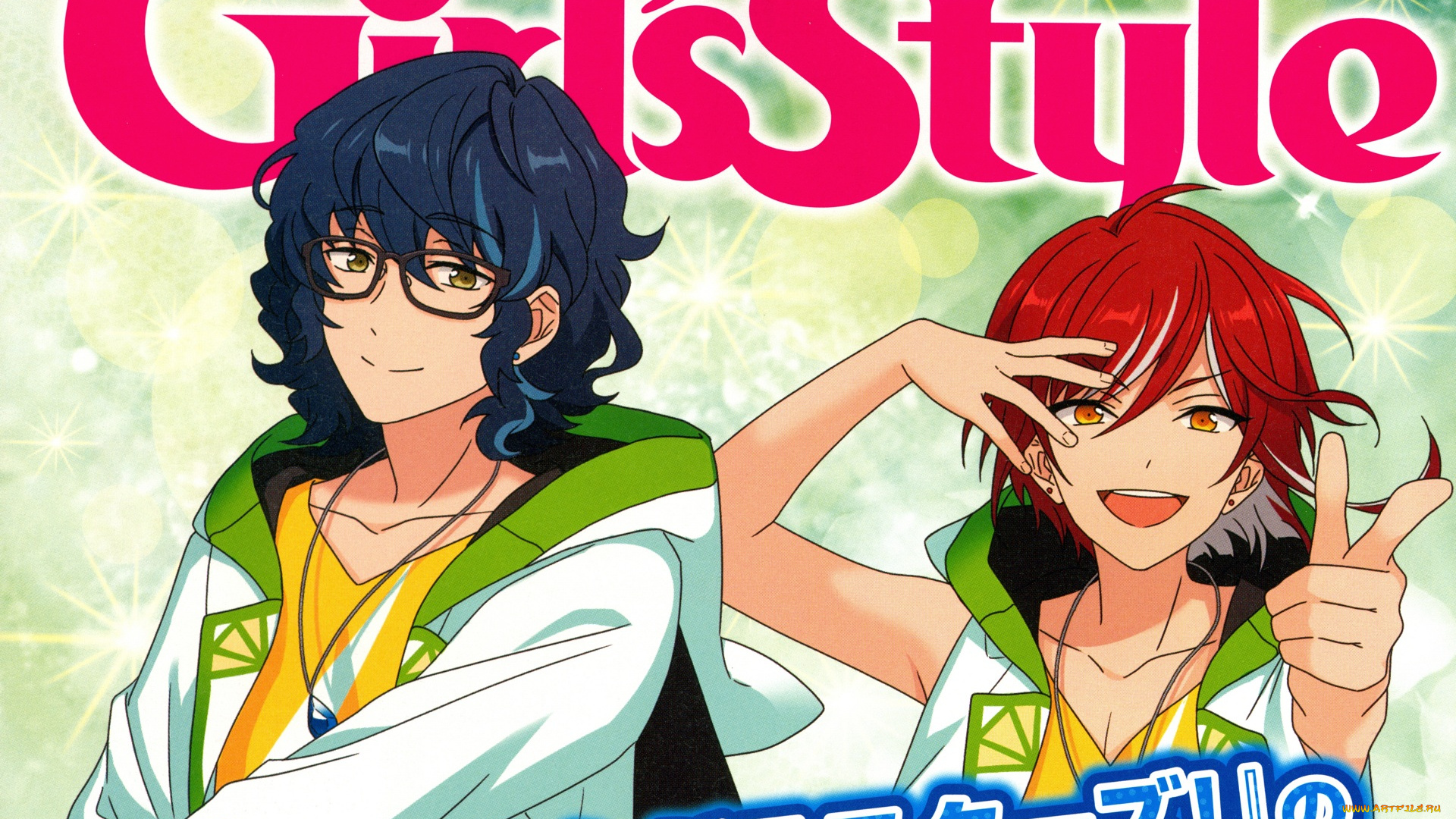 аниме, ensemble, stars, ensemble, stars