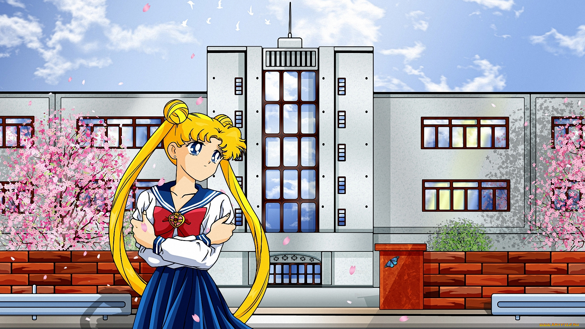 аниме, sailor, moon, tsukino, девушка, usagi